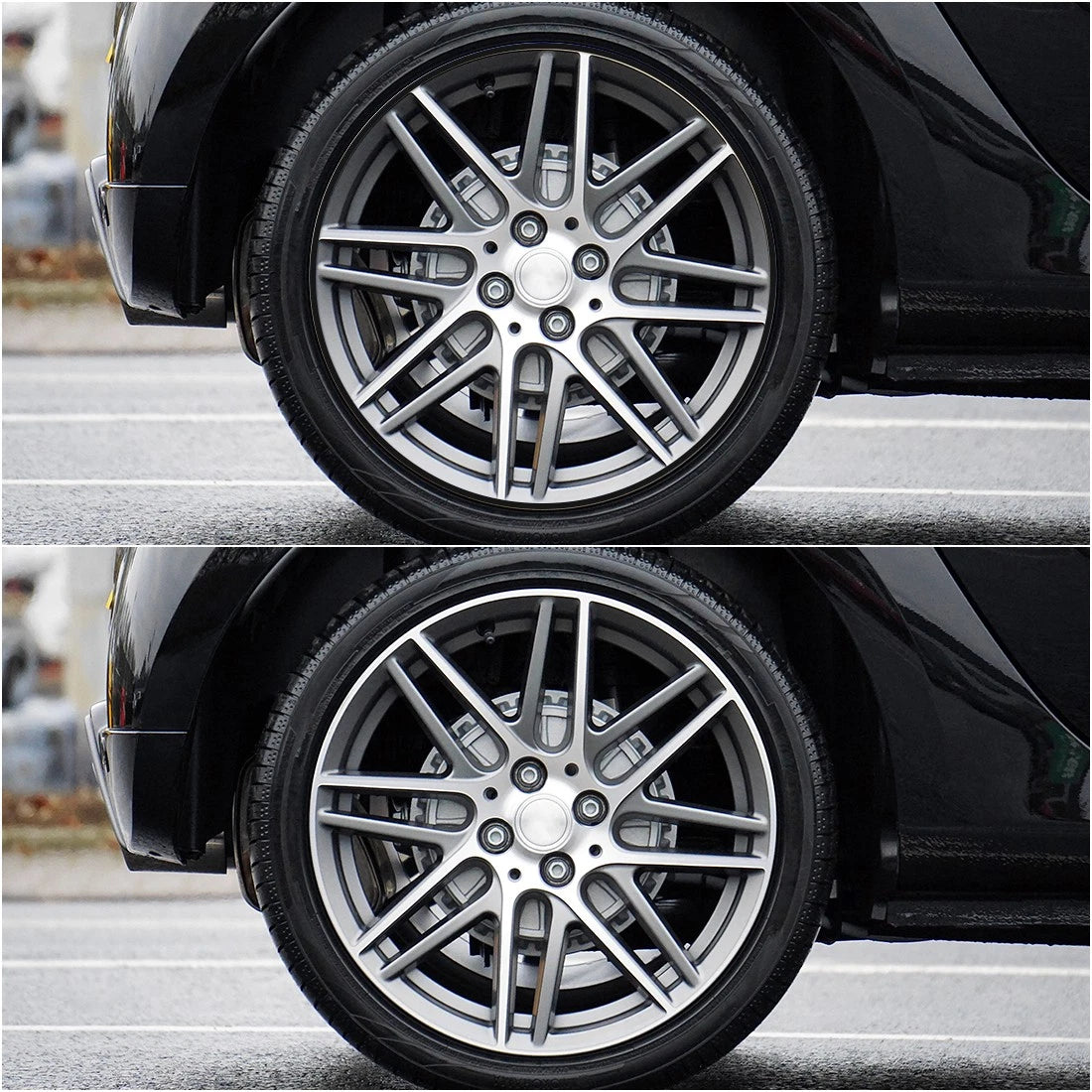 16pcs 18'' Rim Wheel Rim Sticker Tape Strip Accessory for Motorcycle Car
