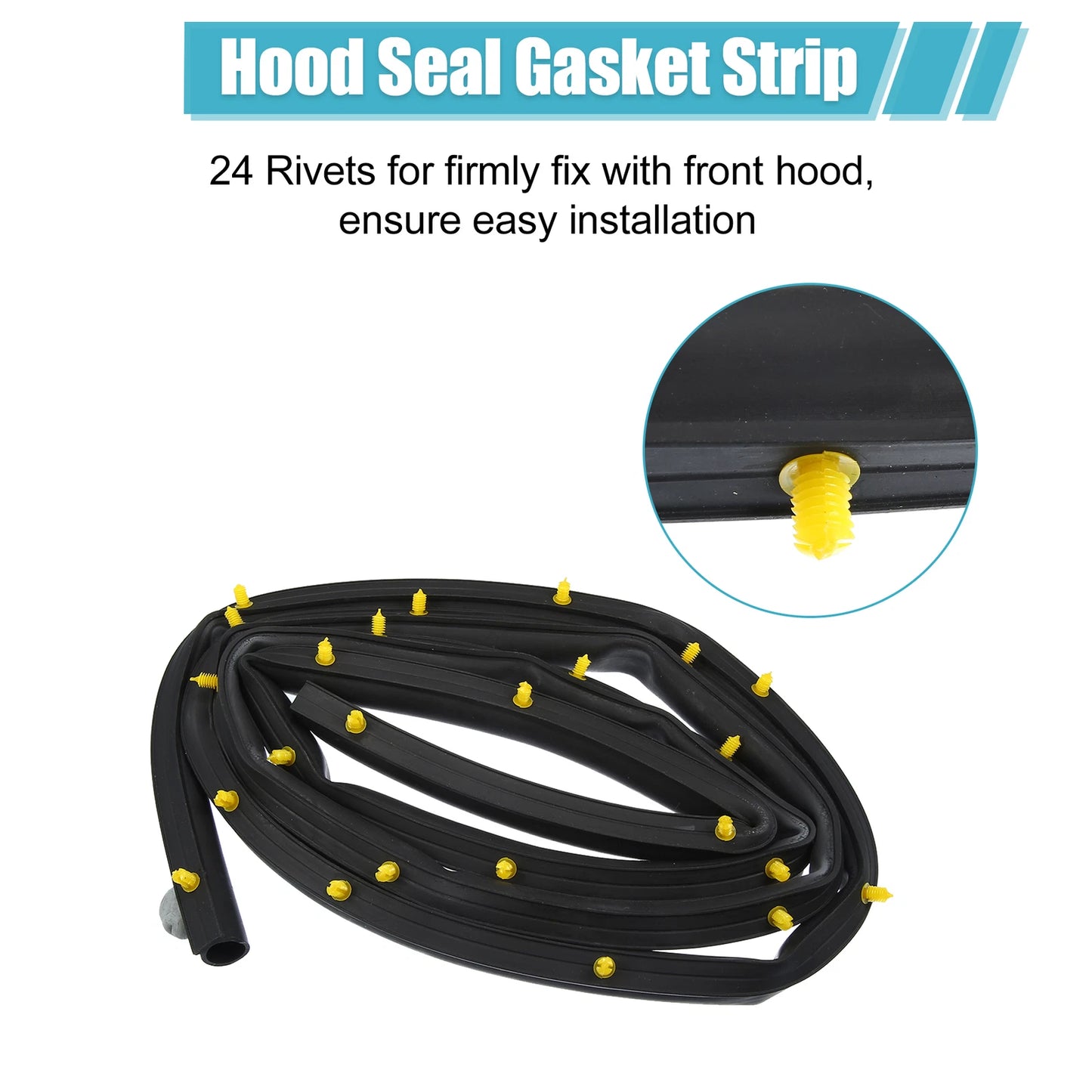 Hood Seal Strip for Jeep Grand Cherokee Dodge Durango (2011 - 2020)