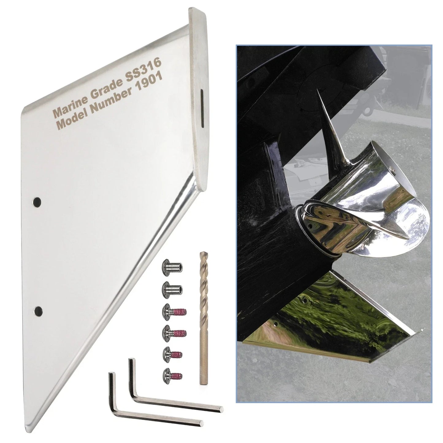 Skeg Guard Protector for Mercury Mercruiser Alpha 1 Gen 2 (1991-2023)