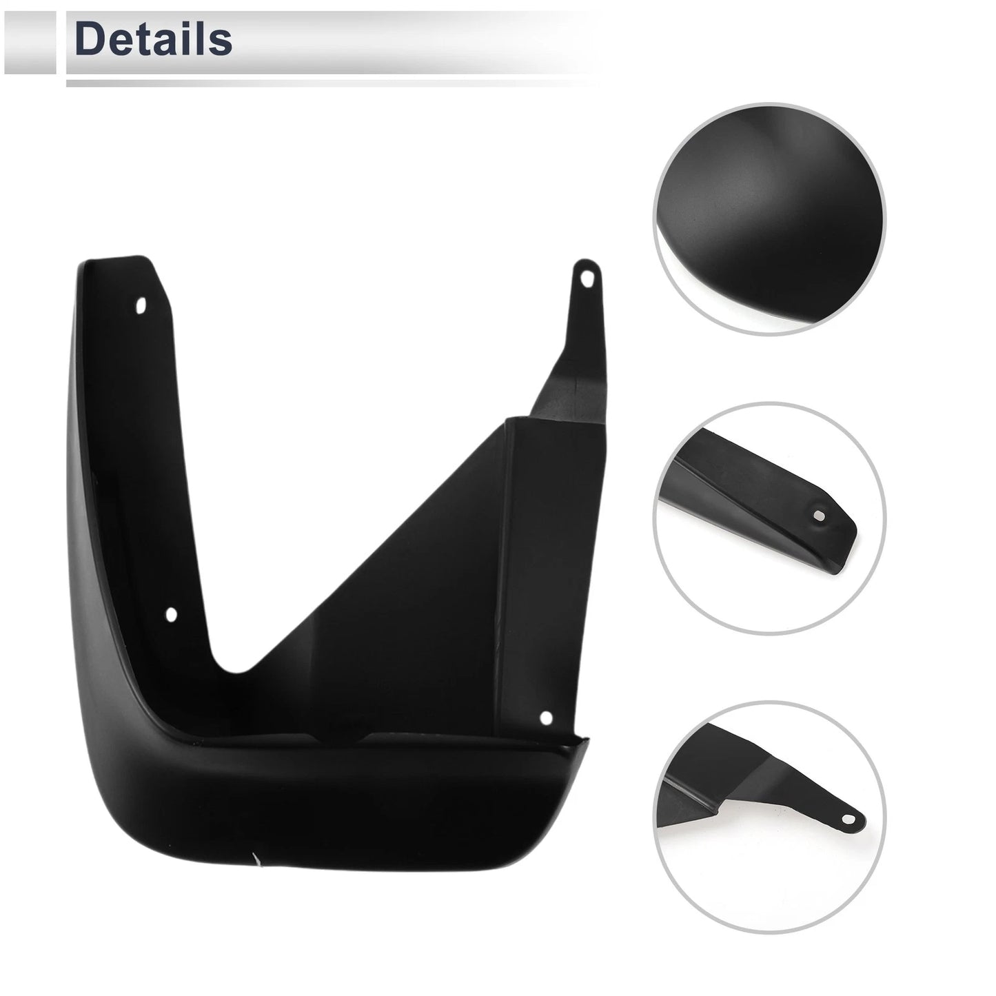 Mud Flaps Splash Guards 1x Mud Guards for Acura TL (2012-2016)