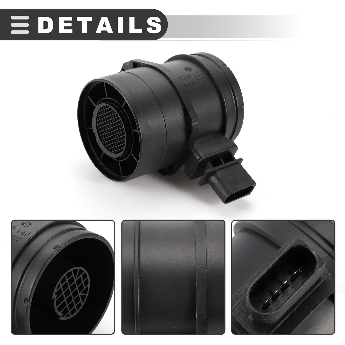 Mass Air Flow Sensor Assembly for BMW 1 Series 116d (2008-2011)