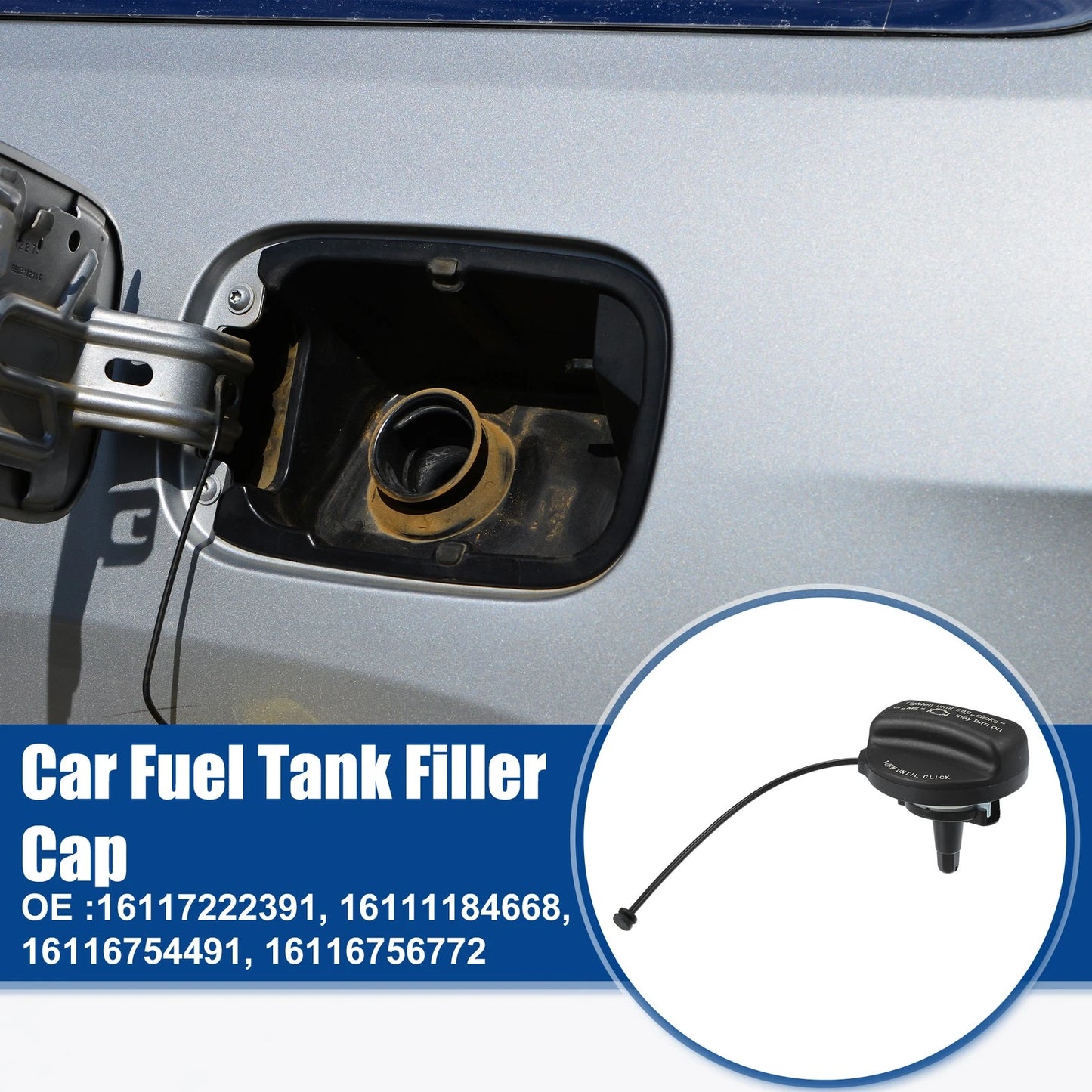 Fuel Tank Filler Cap for BMW 320i 325i 328i 330i E46 E90 F30 F10