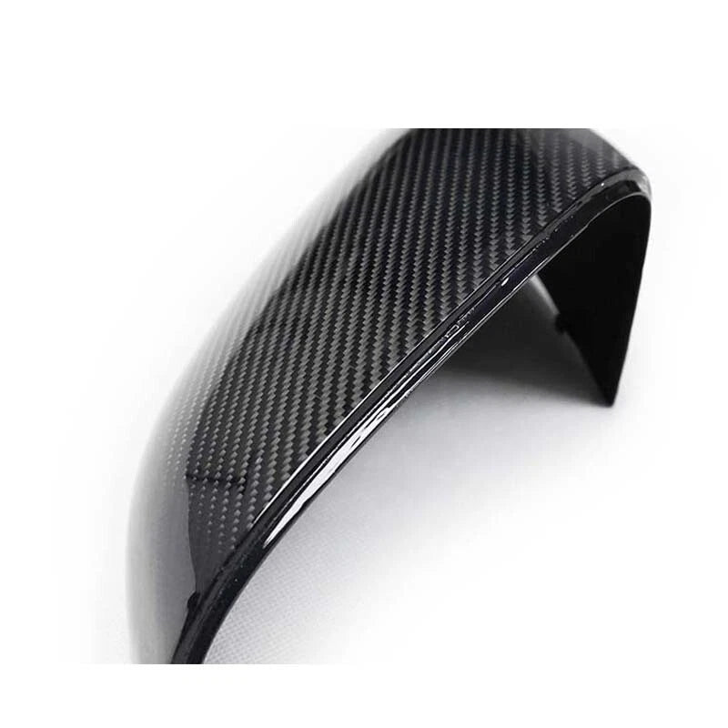 Real Carbon Fiber Side Mirror Shell Cover Replace For Jaguar XE XF XJ 2015-2018