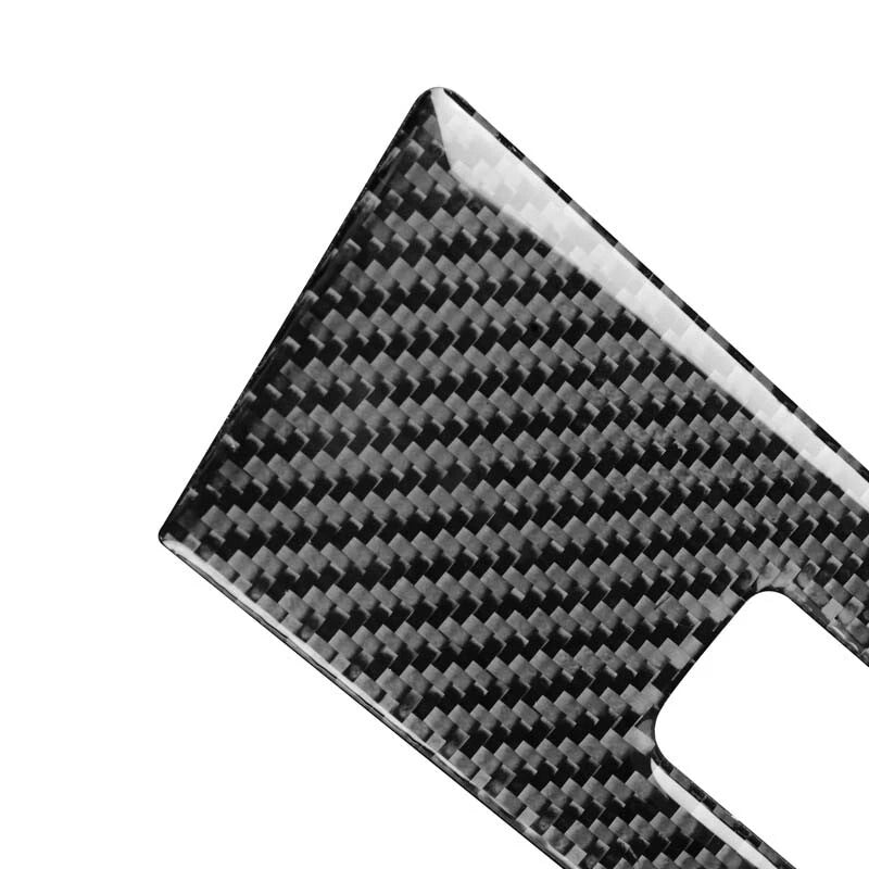 Carbon Fiber Auto Window Switch Buttons Cover Trim Fit For Beetle 2012-2019