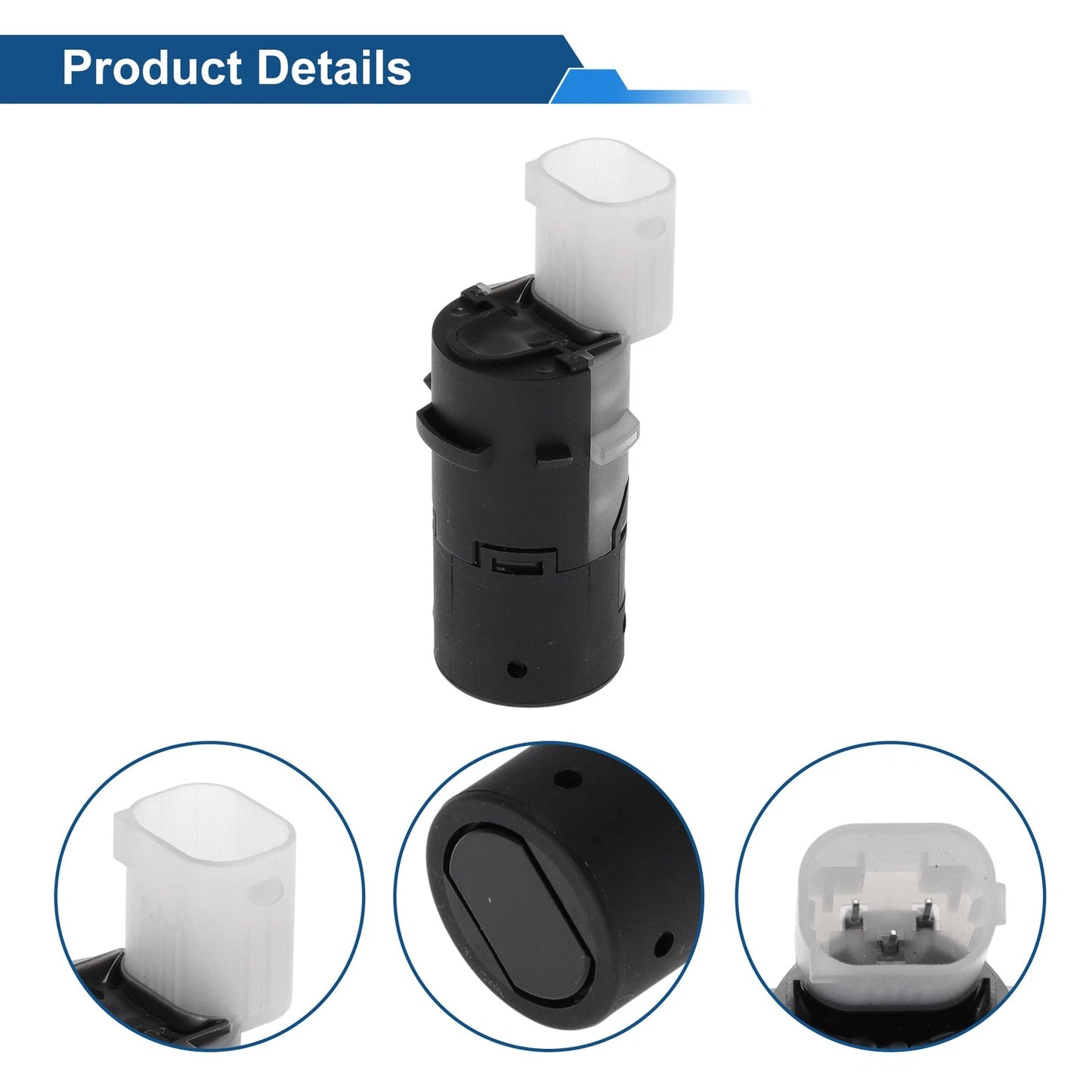 Reverse Backup Parking Sensor for BMW E46 330i Black (2001-2005)