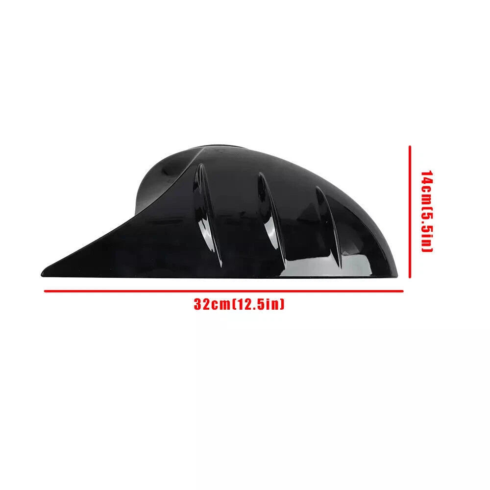 Gloss Black M-Horn Style Side Mirror Cover Caps for Honda Civic (2022-2025)