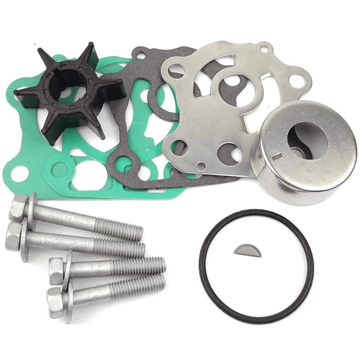 Water Pump Impeller Kit w/Housing for Yamaha 50-70HP Outboard (6H3 Series)