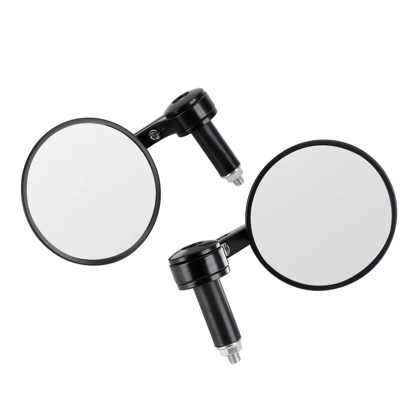 4" Black Handlebar End Mirrors for 22mm Handlebars (2023)