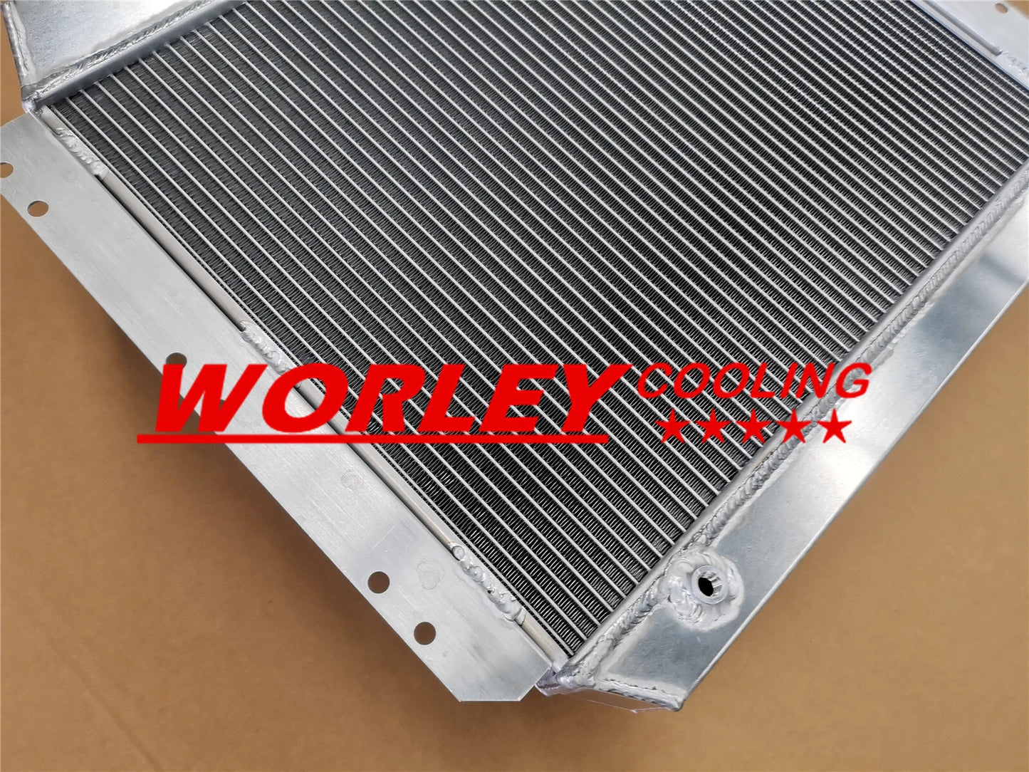 3 Row Aluminum Radiator + Fan for 1949-1954 Chevy Bel Air V8 (1949-1954)