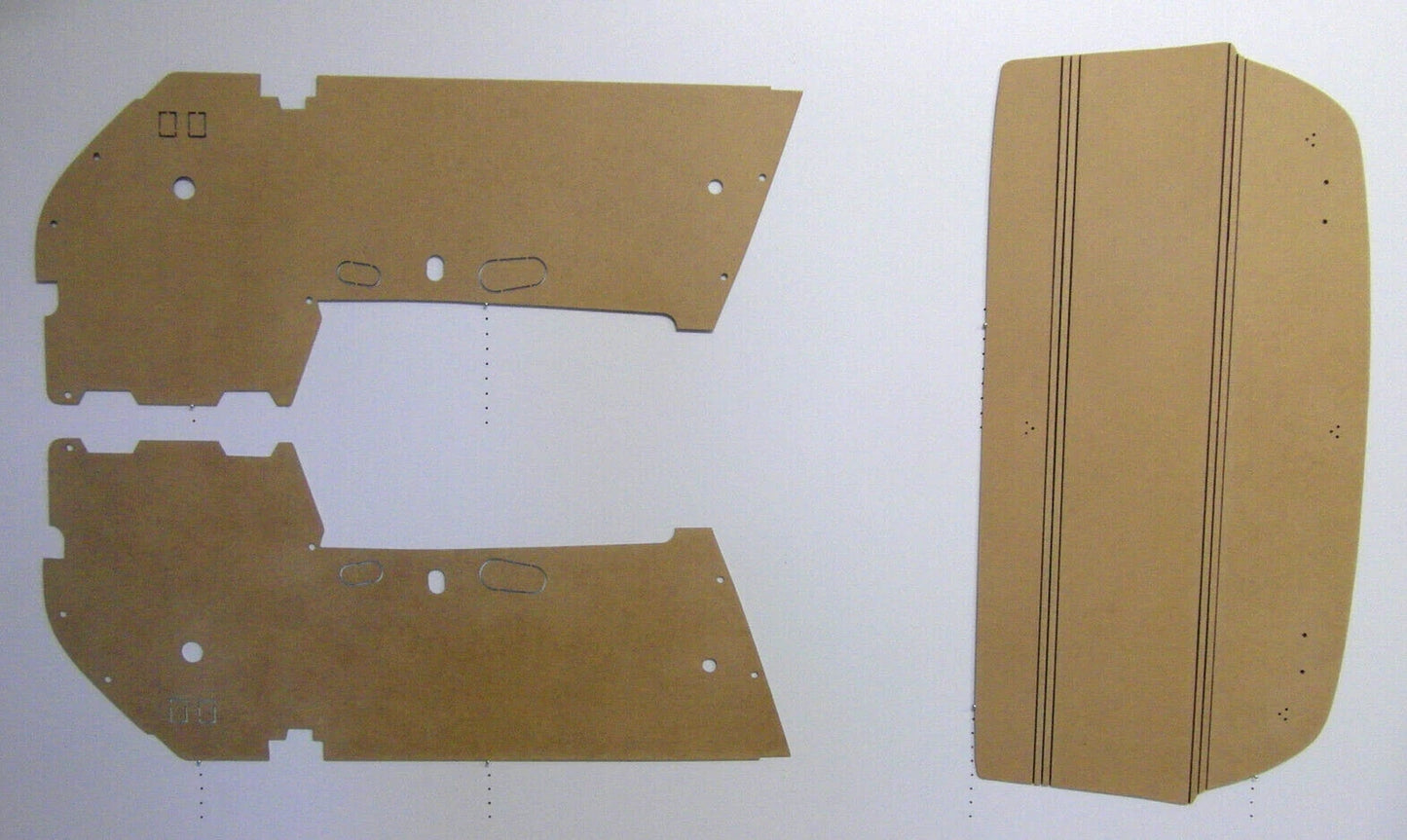 Targa door panels and rear parcel shelf for PORSCHE 911 F (1969–1973)