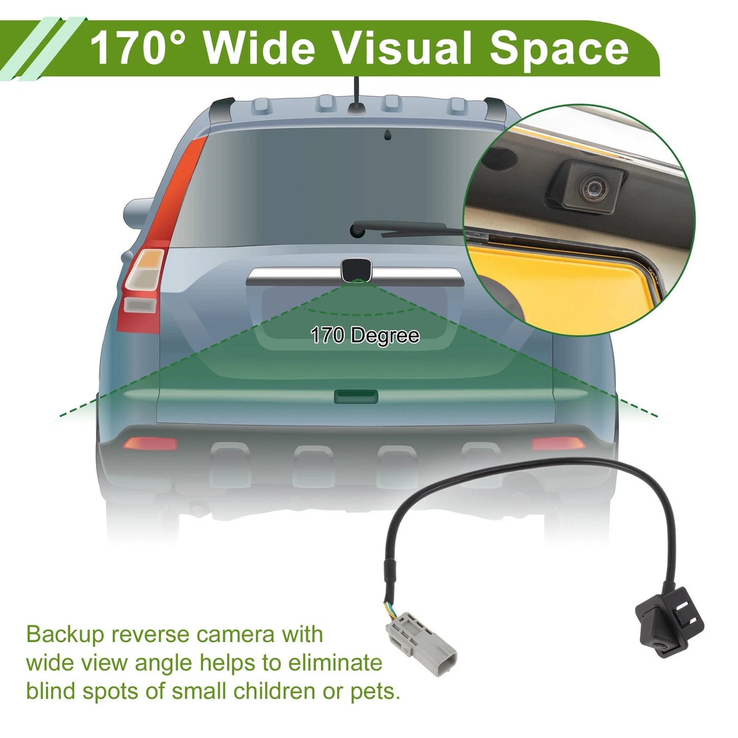 Rear View Backup Camera for Buick Envision (2016–2018)