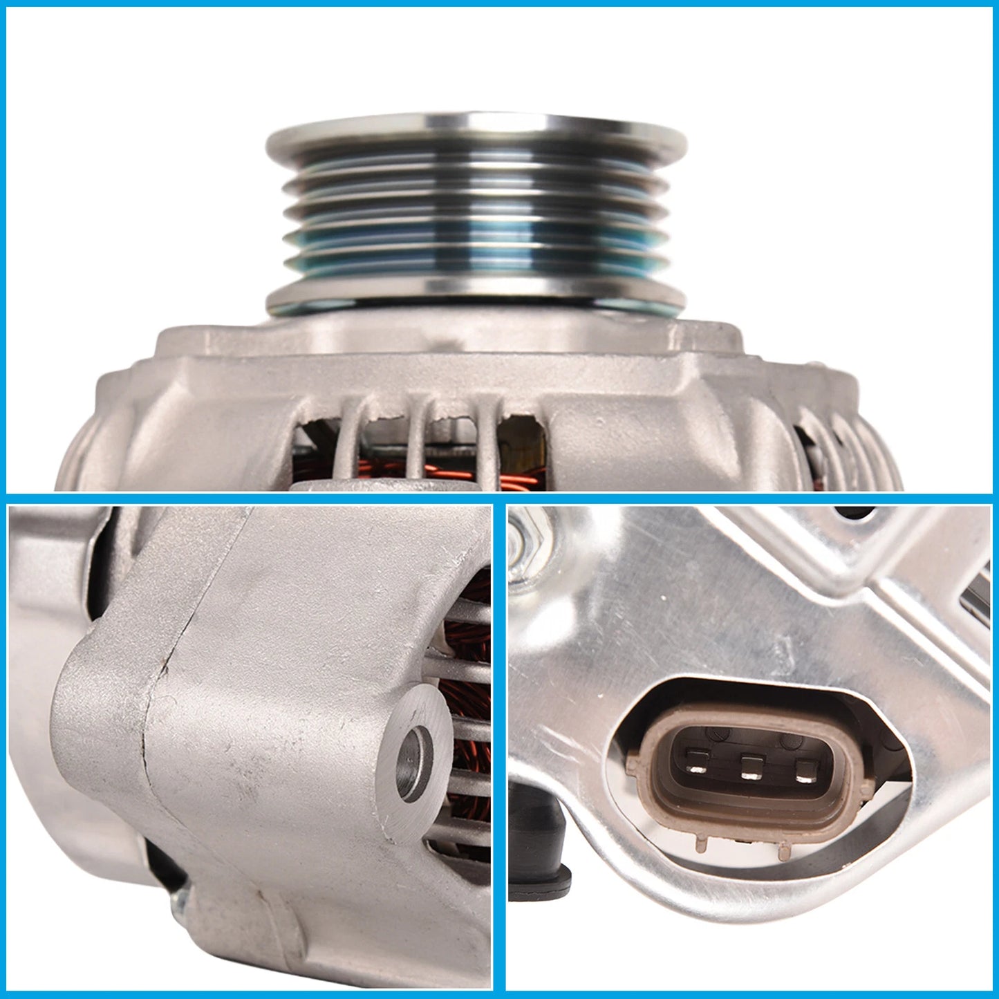 Alternator for Toyota Hiace 2.4L Petrol 2R-Z 2R-ZE (1989-2004)