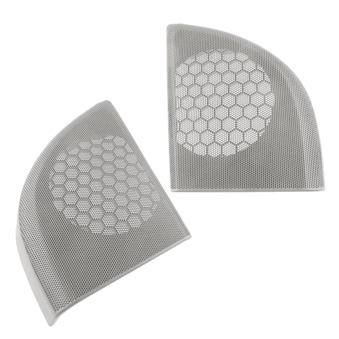 Speaker Cover Trim for Mercedes Benz C W203 Coupe CLC - 1 Pair Grey (2001-2007)