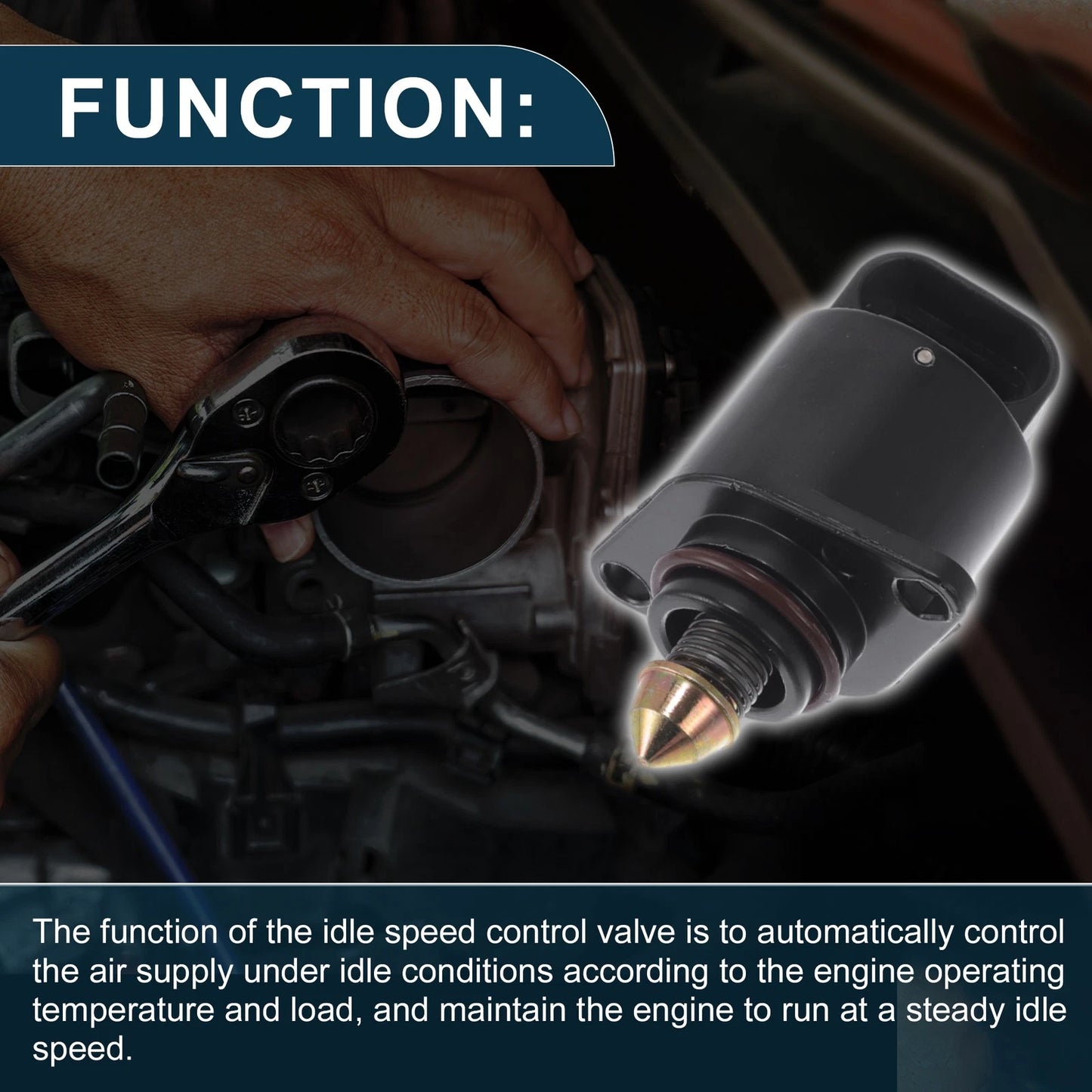 Idle Air Control Valve for Chevrolet Aveo (2004 - 2005)