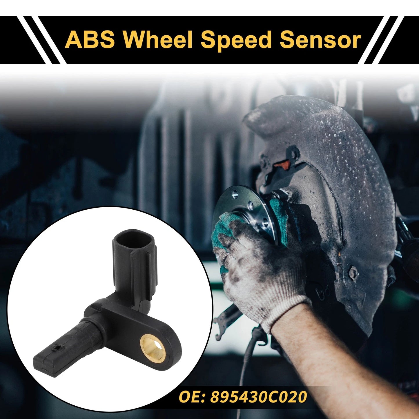 ABS Wheel Speed Sensor for Toyota Tundra 2007-2017 1 x Front Left Sensor