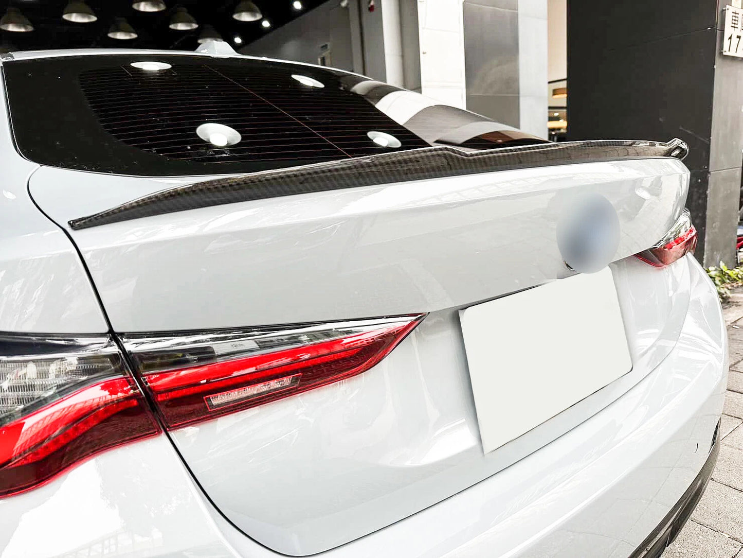 Dry Carbon X Style Boot Spoiler for BMW i4 G26 (2022 - )