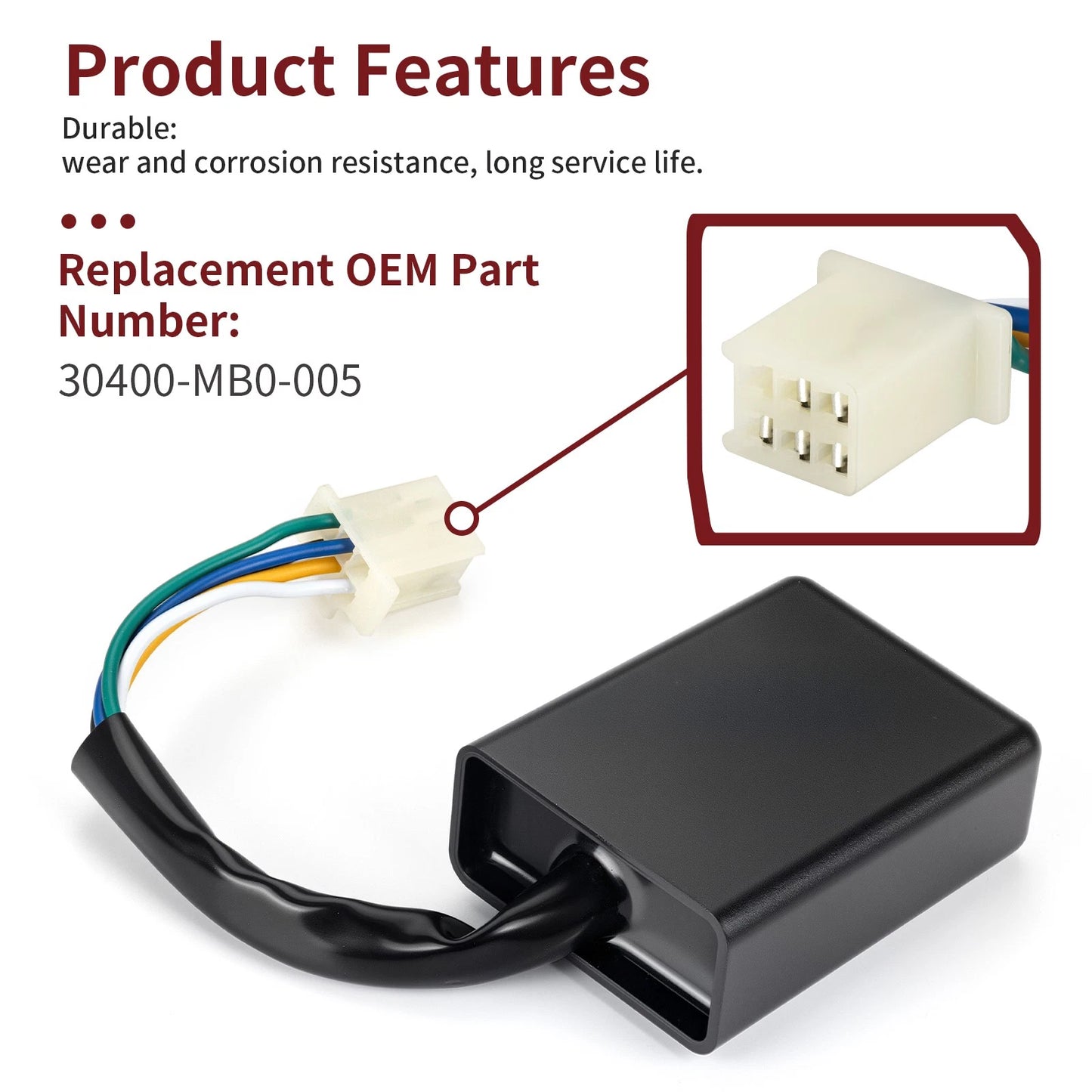 Ignition Control Module CDI for Honda V45/V65 Sabre Interceptor (1982–1989)