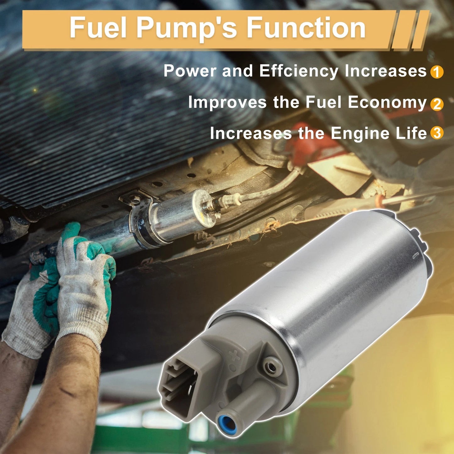 Fuel Pump Metal Set for Yamaha F50HP F60HP F70HP F75HP
