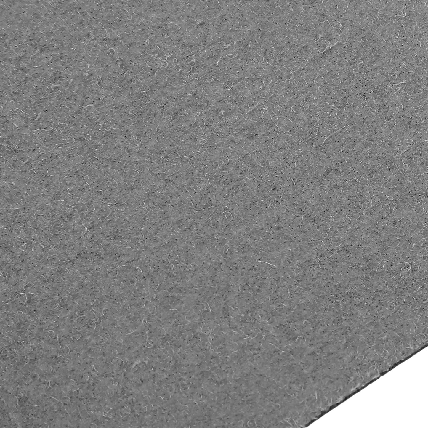 Gray Microfiber Leather Door Panel Insert Covers for Ford Mustang