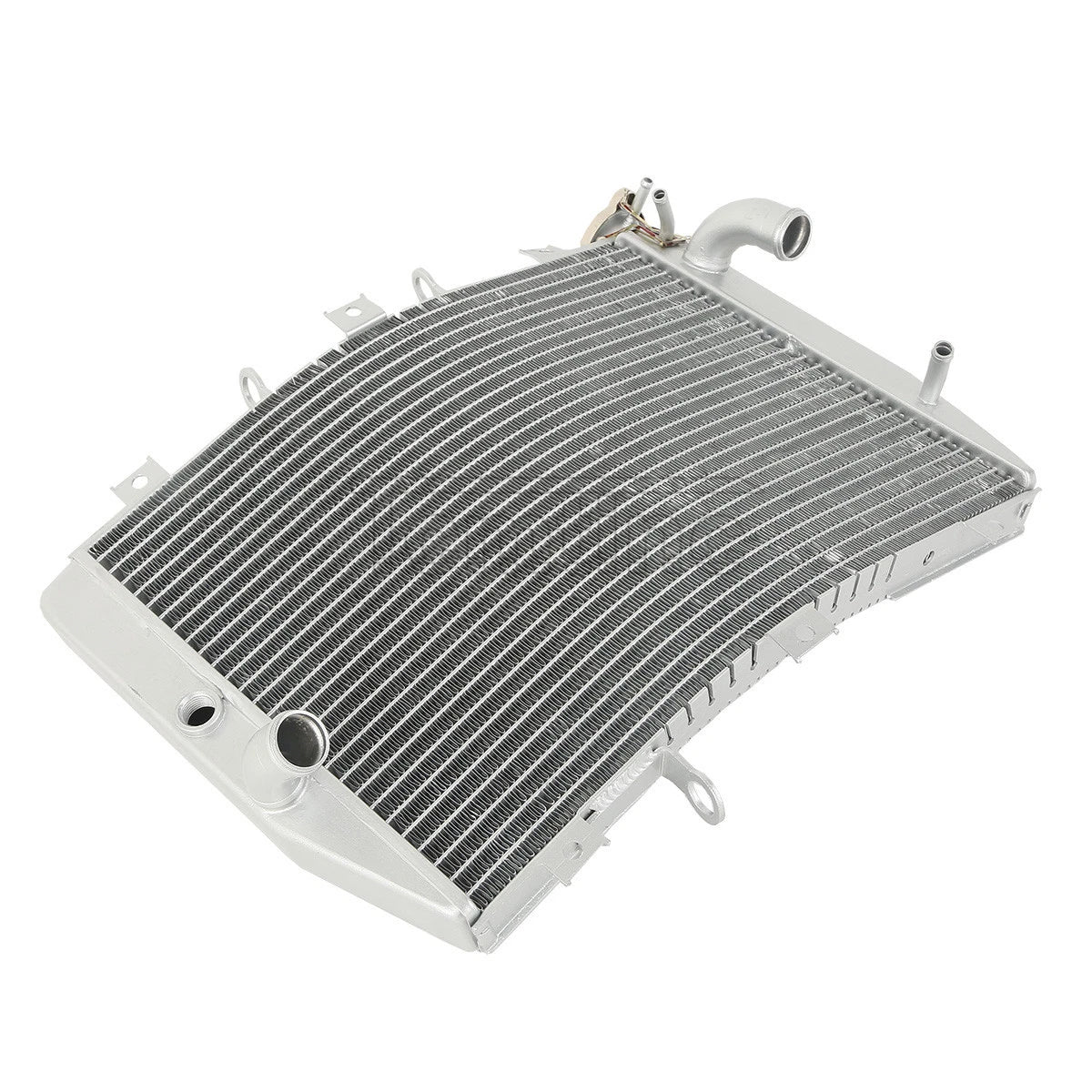 Silver Aluminum Radiator Cooler for Kawasaki ZZR600 ZX600J (2005-2008)