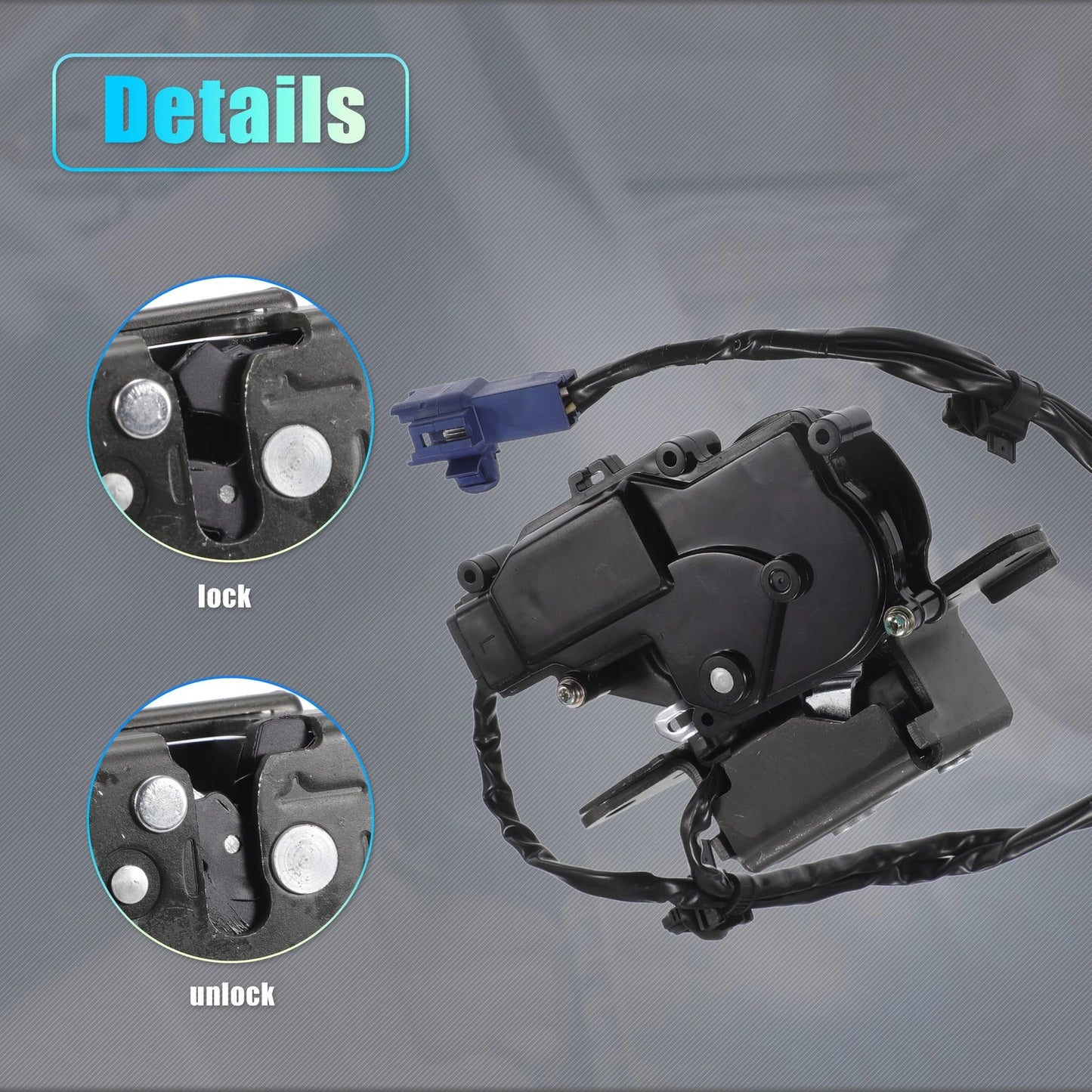 Rear Liftgate Door Lock Actuator for Toyota Prius (2010-2015)