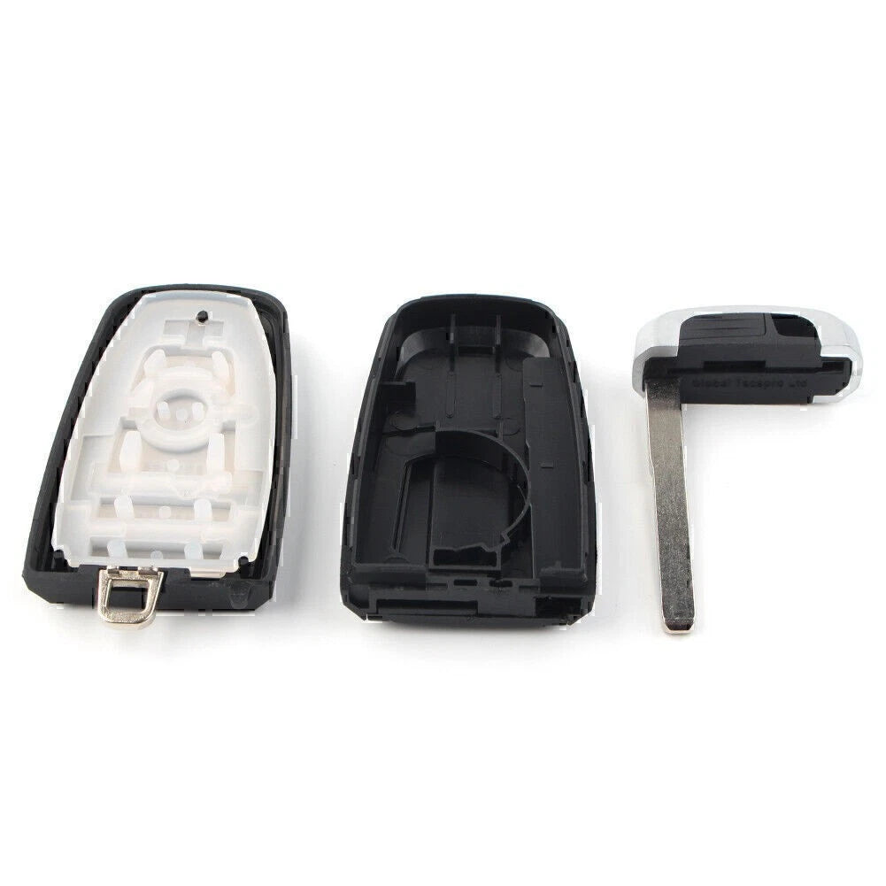 Replacement Remote Key Shell Fob 4 Button for Ford Edge (2017-2020)