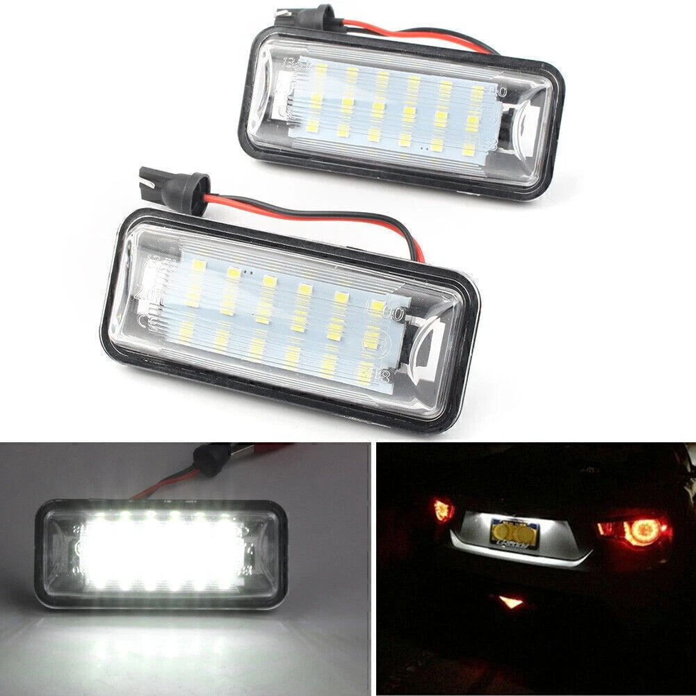 2 x 12V LED License Plate Lights for Toyota FT86 GT86 Subaru Forester