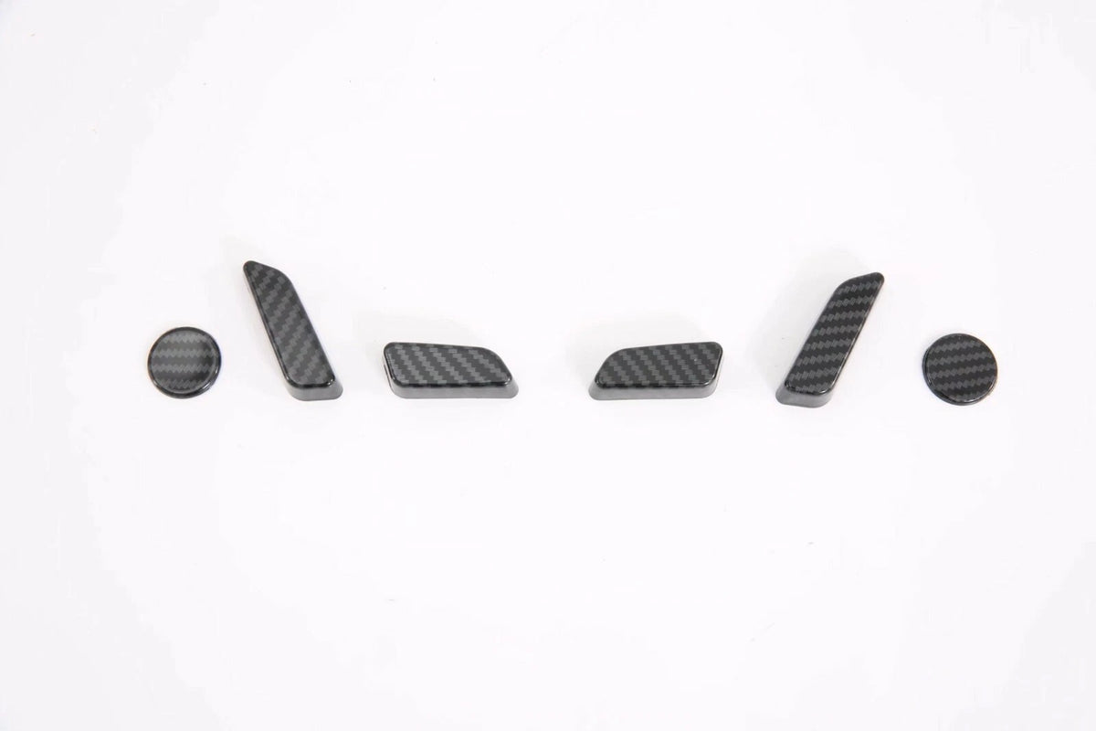 Carbon Fiber Style Cover Trim for Tesla Model Y (2020-2023)