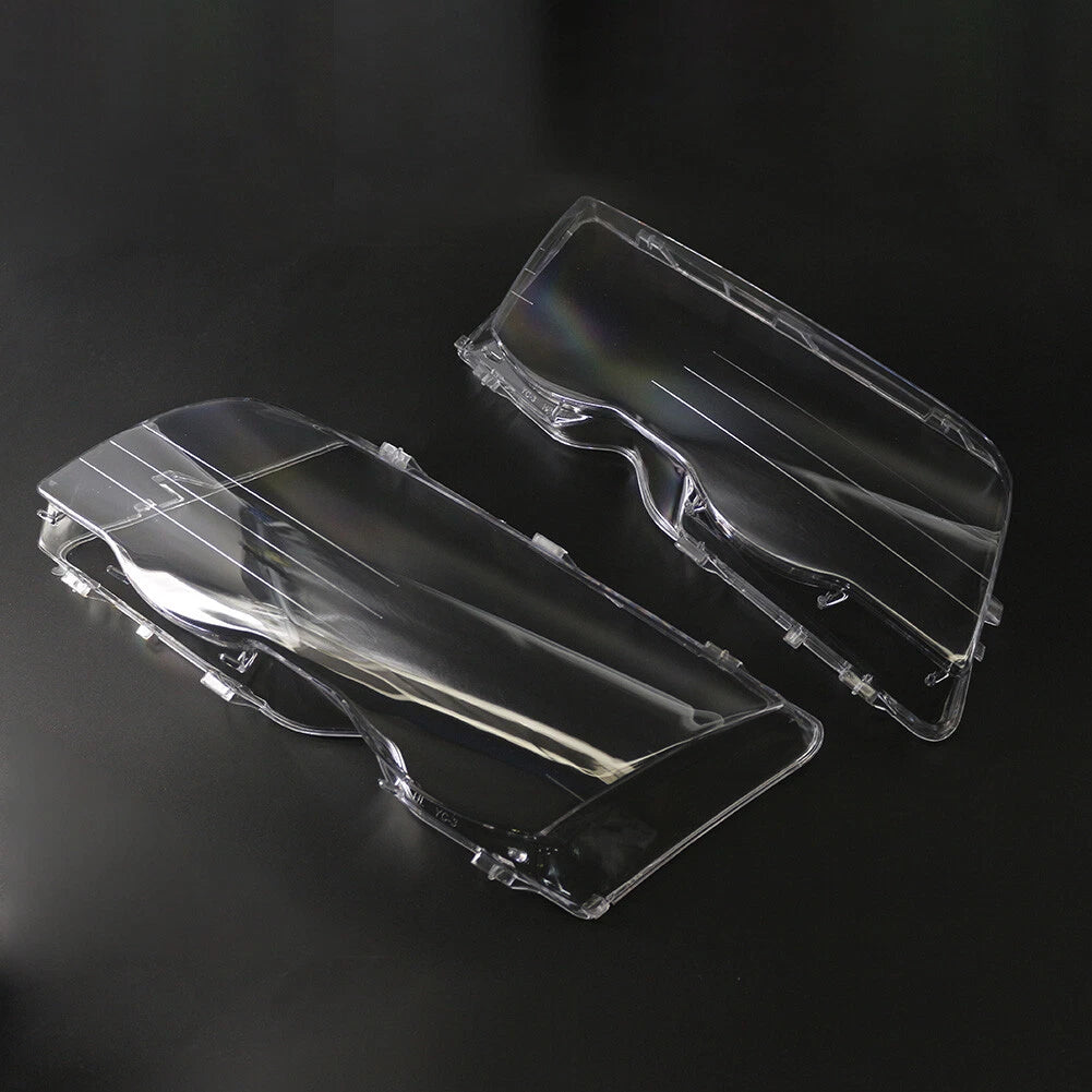 Transparent Front Headlight Lens Cover for BMW 3 Series E46 Sedan (98-01)