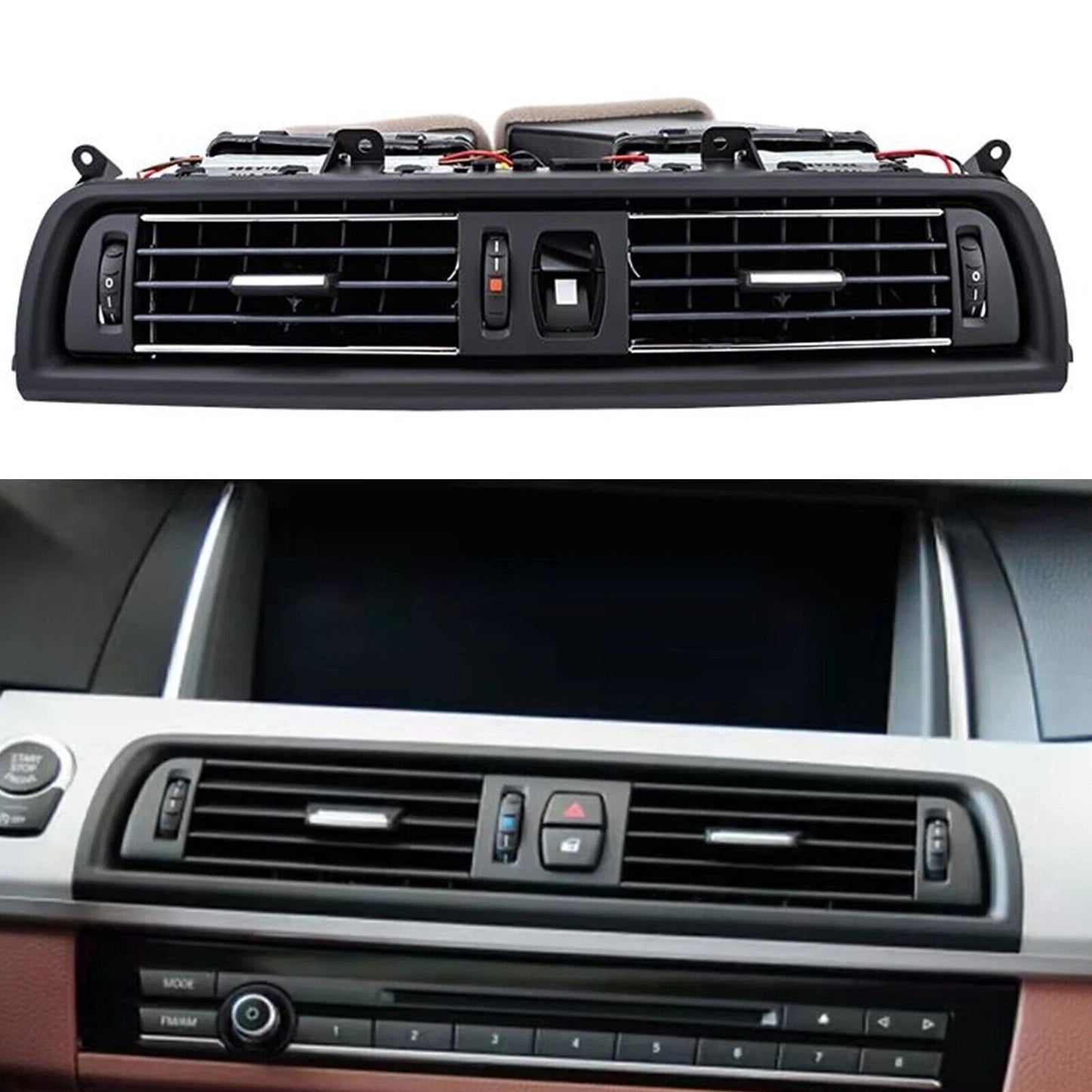1x Center Front Air Vent Assembly for BMW F10 F18 (2010-2017)