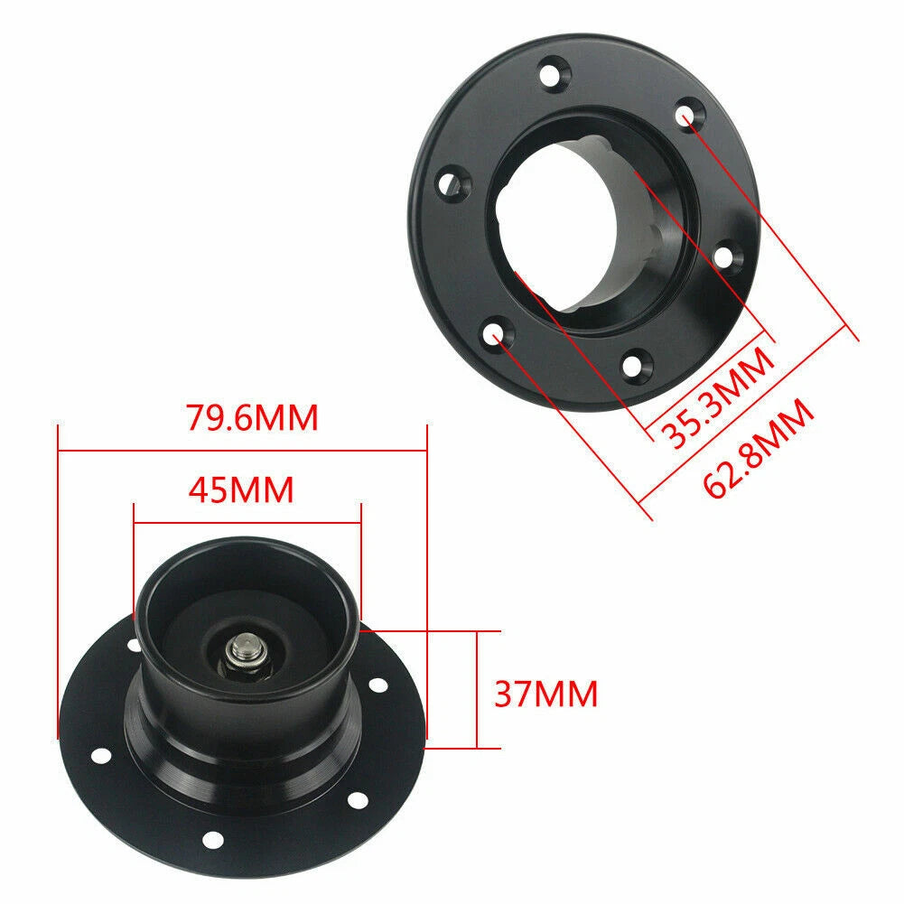 Billet Fuel Filler Neck Pop-Up Gas Cap for Universal (Fits Most Vehicles)