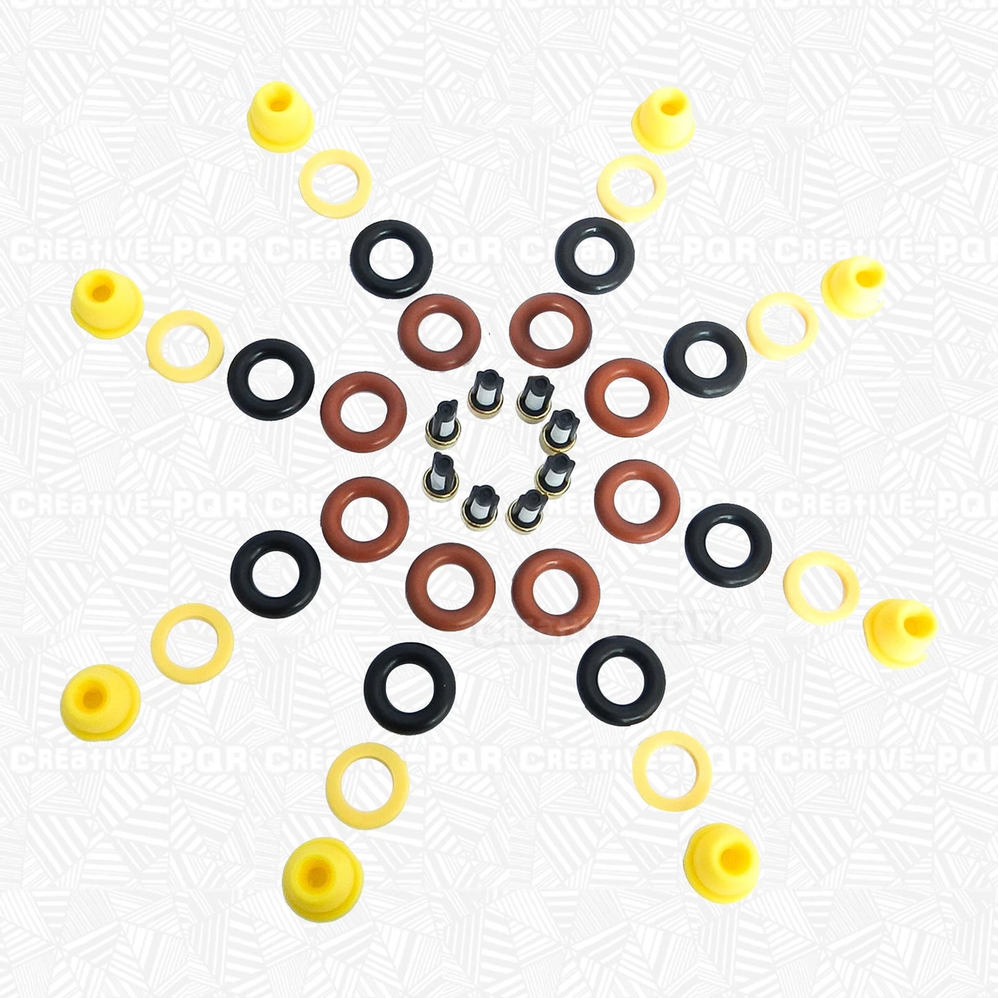 Fuel Injector Service Kit for Holden Commodore VG VP VR VS Statesman V8 (1988-1997)