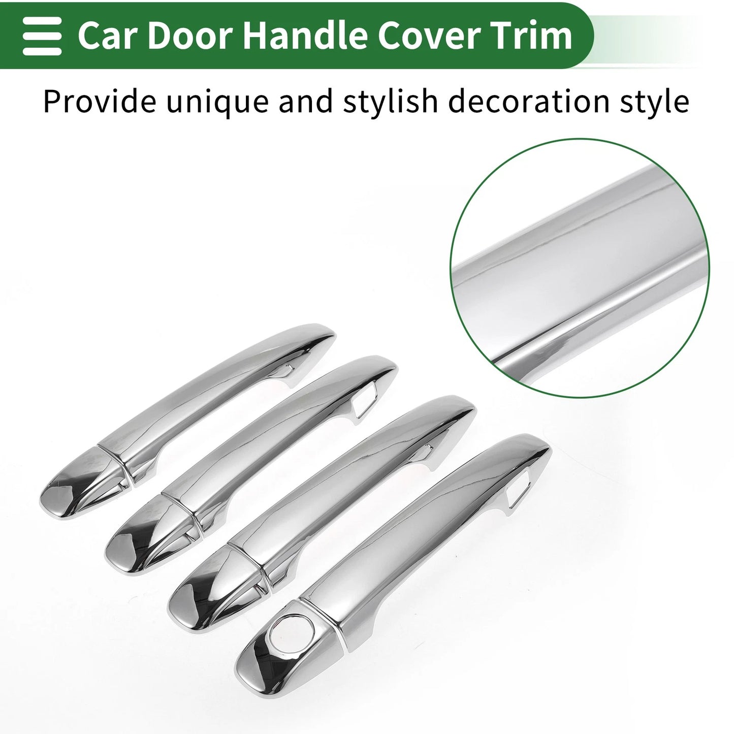 Smart Car Door Handle Cover Trim for Toyota Prius (2010–2015)