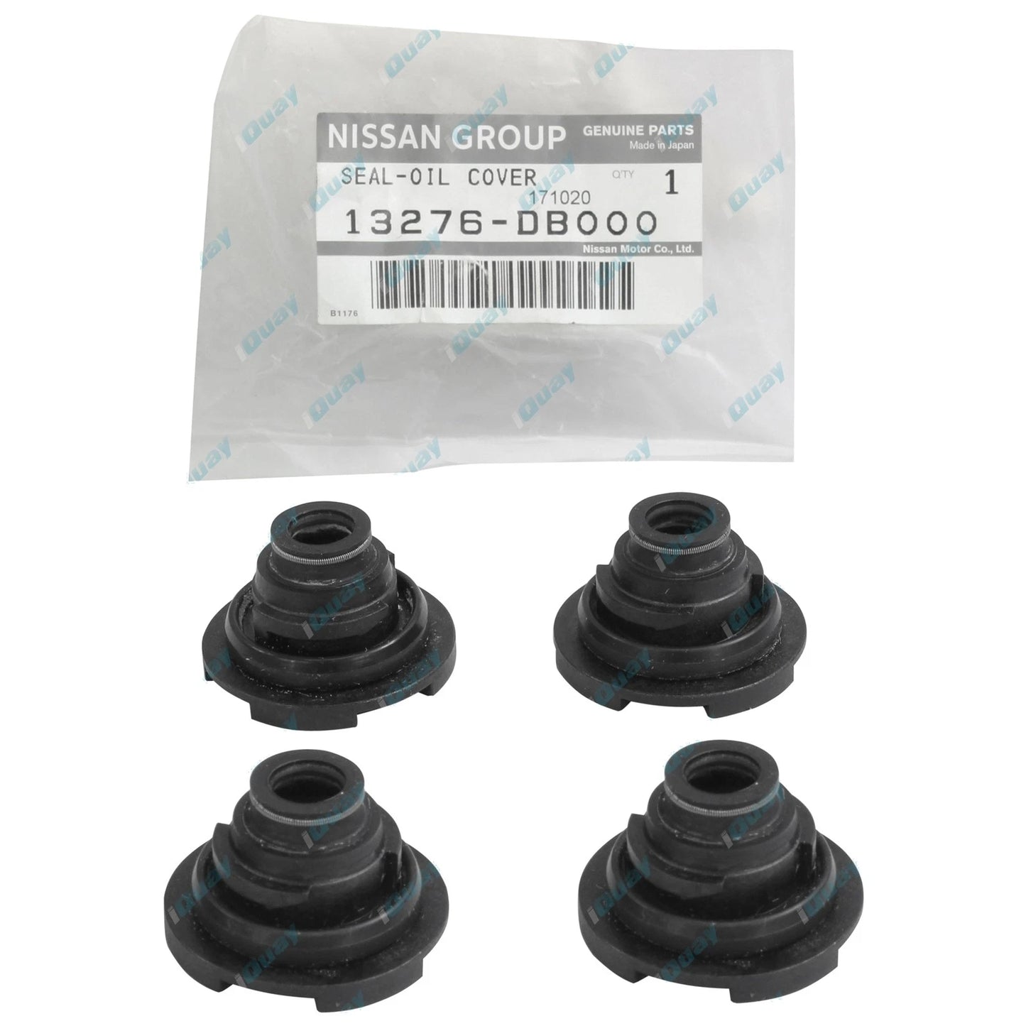 4 x Genuine Nissan Glow Plug Seals for Patrol GU 4cyl ZD30DDTi CRD 3.0L 07~16