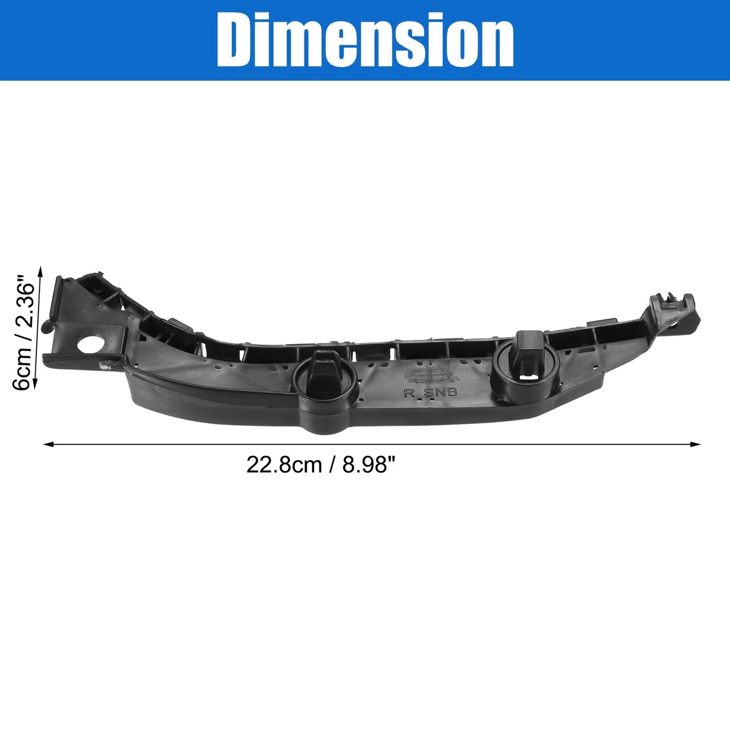 Right Side Front Bumper Support Bracket for Honda Civic (2005-2011)