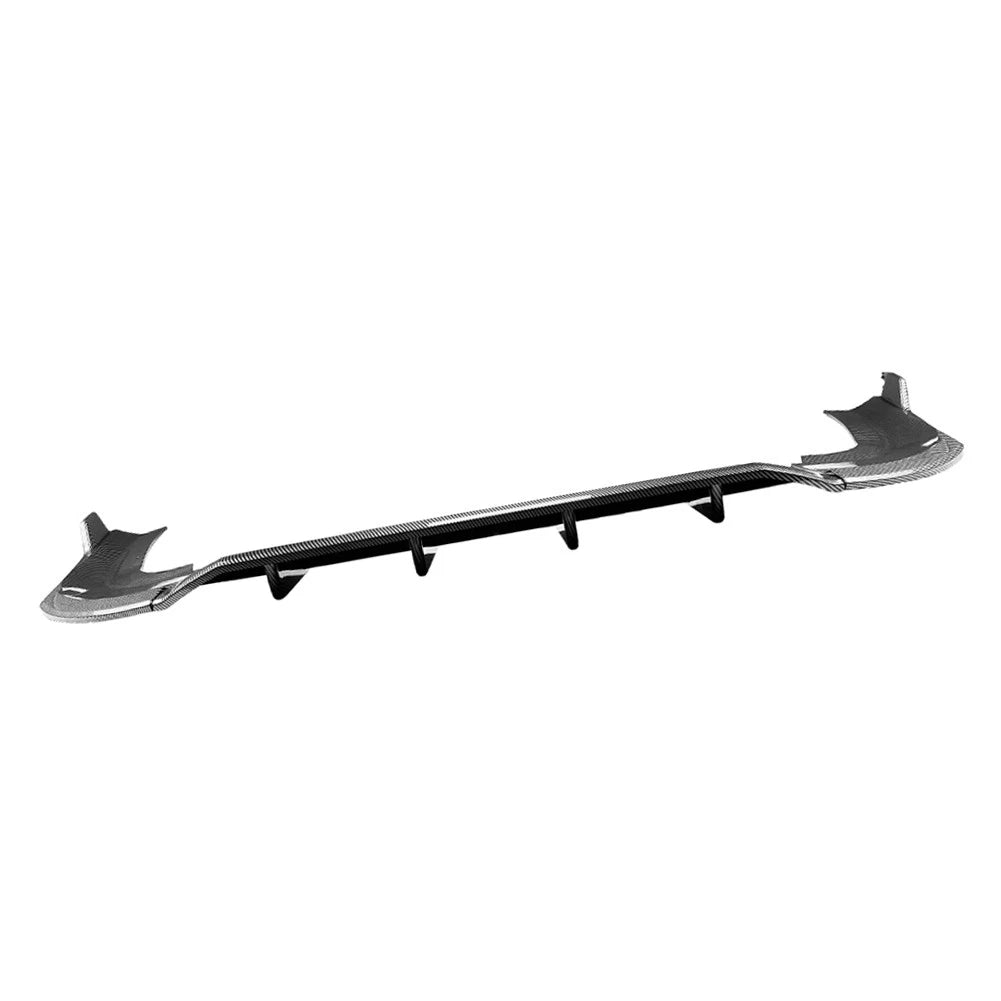 Carbon Look Rear Bumper Spoiler Lip for VW Tiguan MK3 (2024-2025)