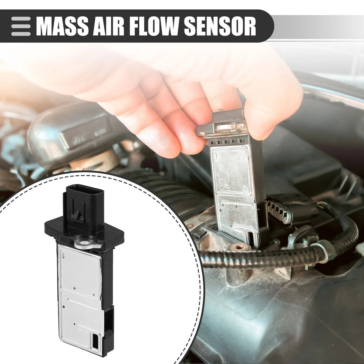 Air Flow Sensor MAF for Ford F-250 Super Duty 5.4L 6.8L (2005-2010)