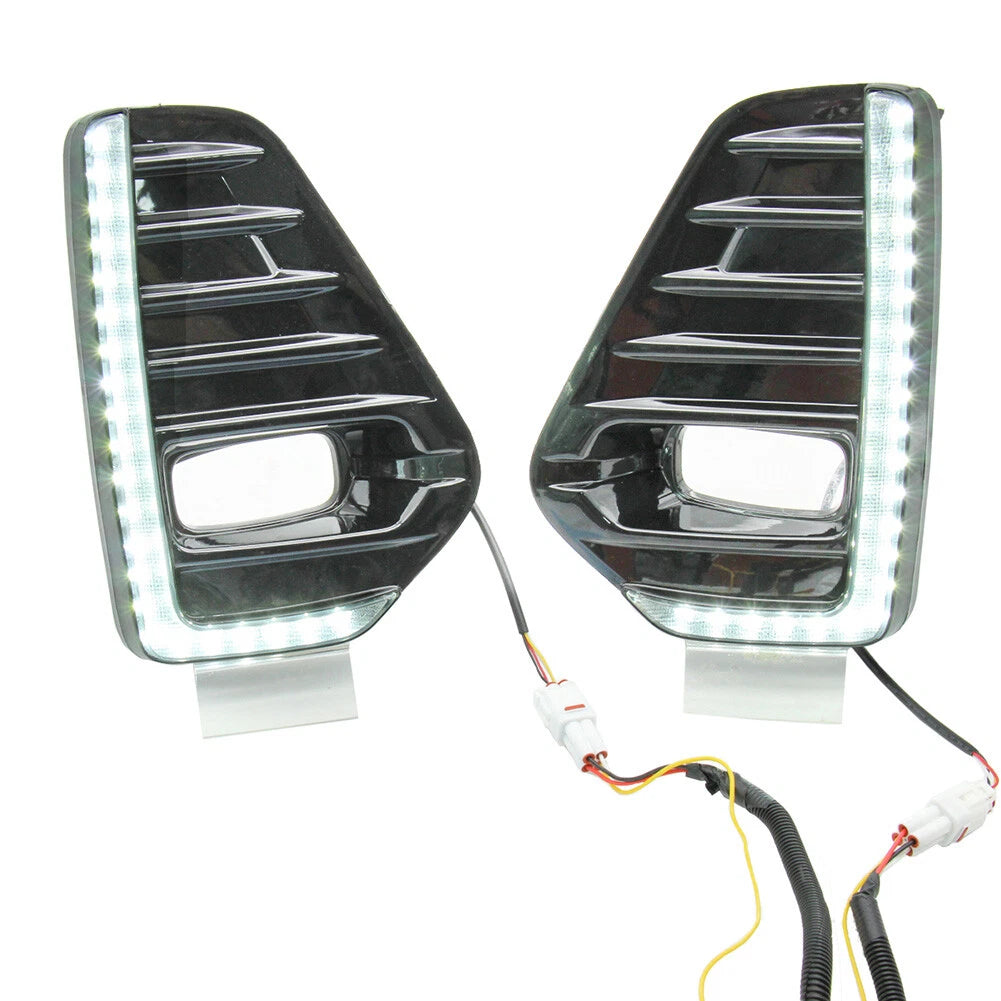 LED Daytime Running Lights w/ Turn Signal for Nissan Kicks (2021)
