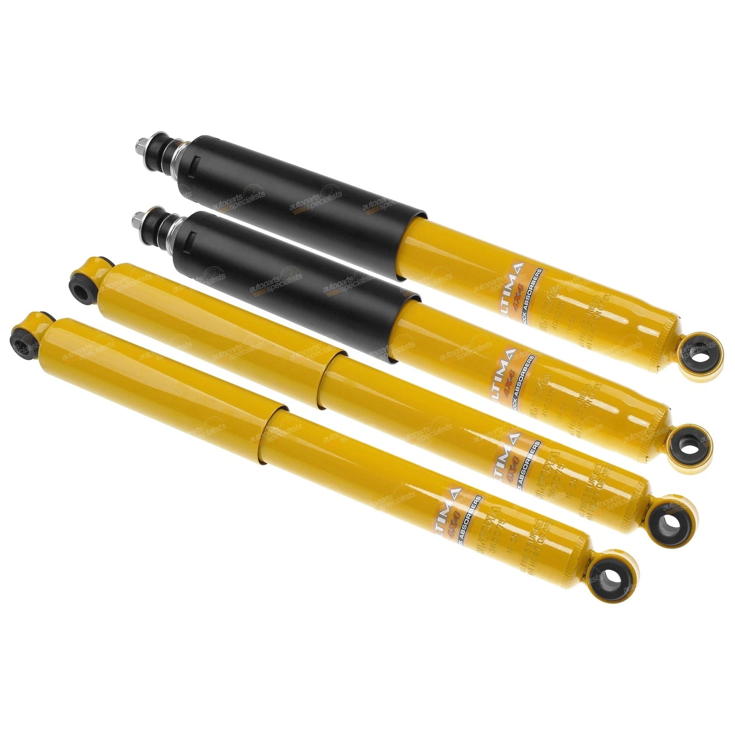 Front & Rear Gas Shock Absorber Set for Suzuki Sierra/Maruti (1974-1996)