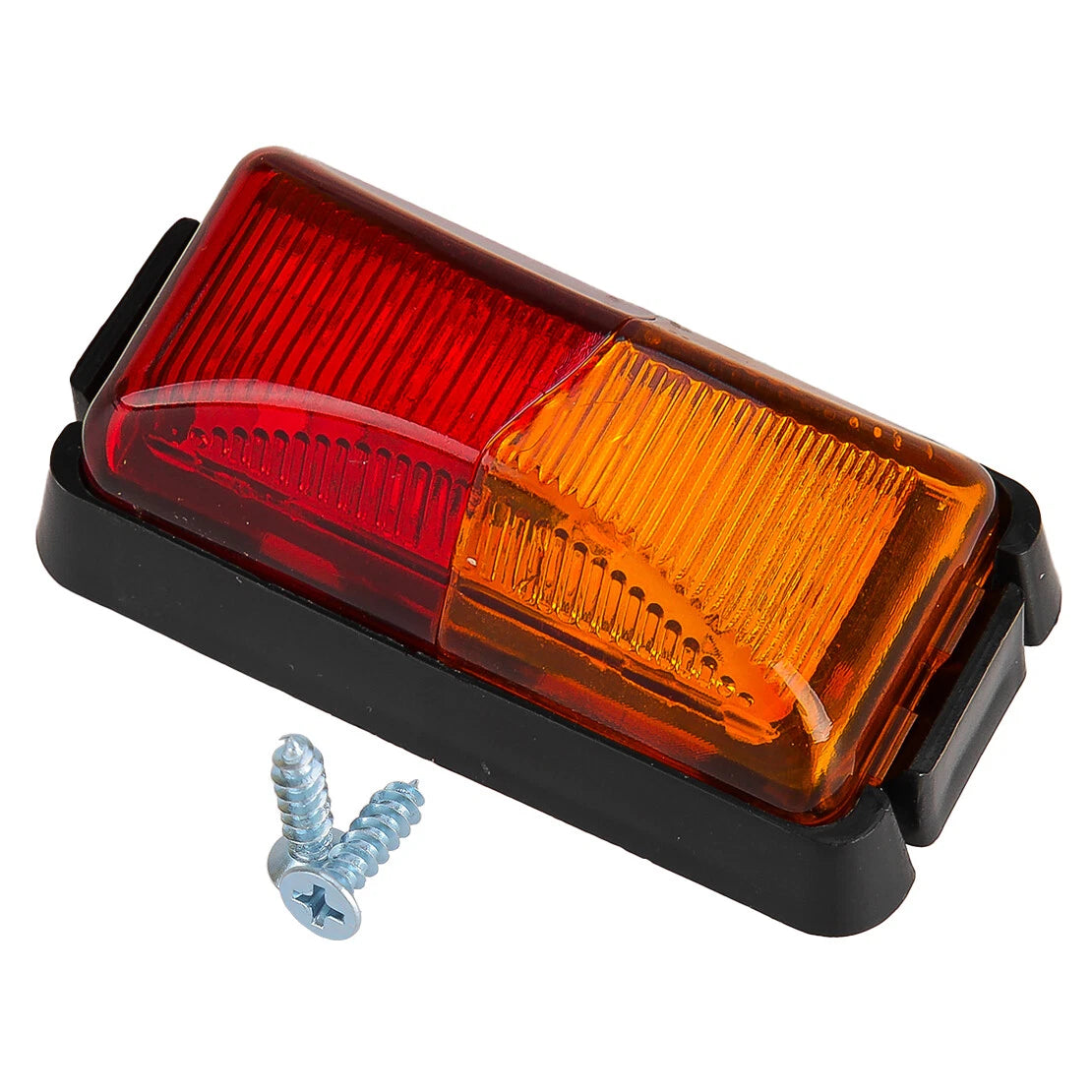 1x LED Side Marker Light for Truck Trailer Clearance Amber Red Lamp