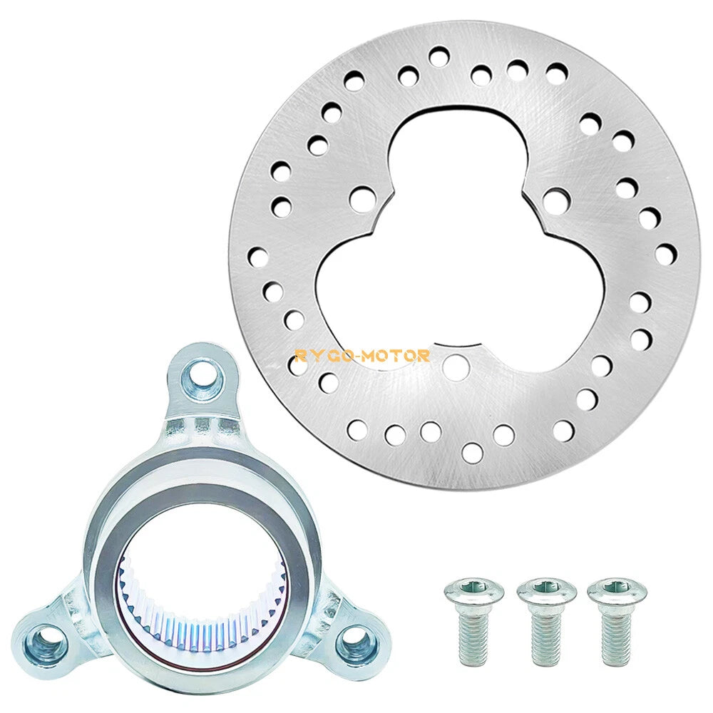 Rear Brake Rotor Disc & Hub for Honda TRX450ER/TRX450R (2004–2014)