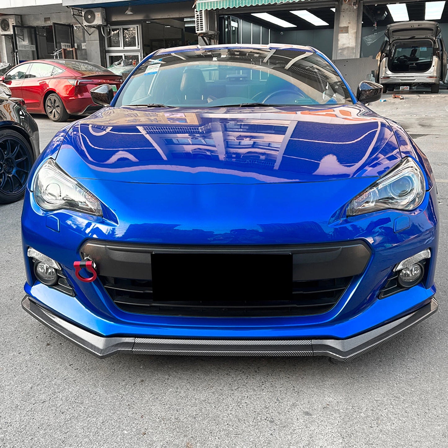 Front Bumper Spoiler Lip Splitter Kit for Subaru BRZ (2013-2016)