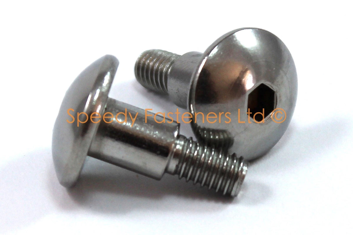 2x Stainless Shoulder Bolts & Rubber Fairing Grommets for Suzuki GSX-R