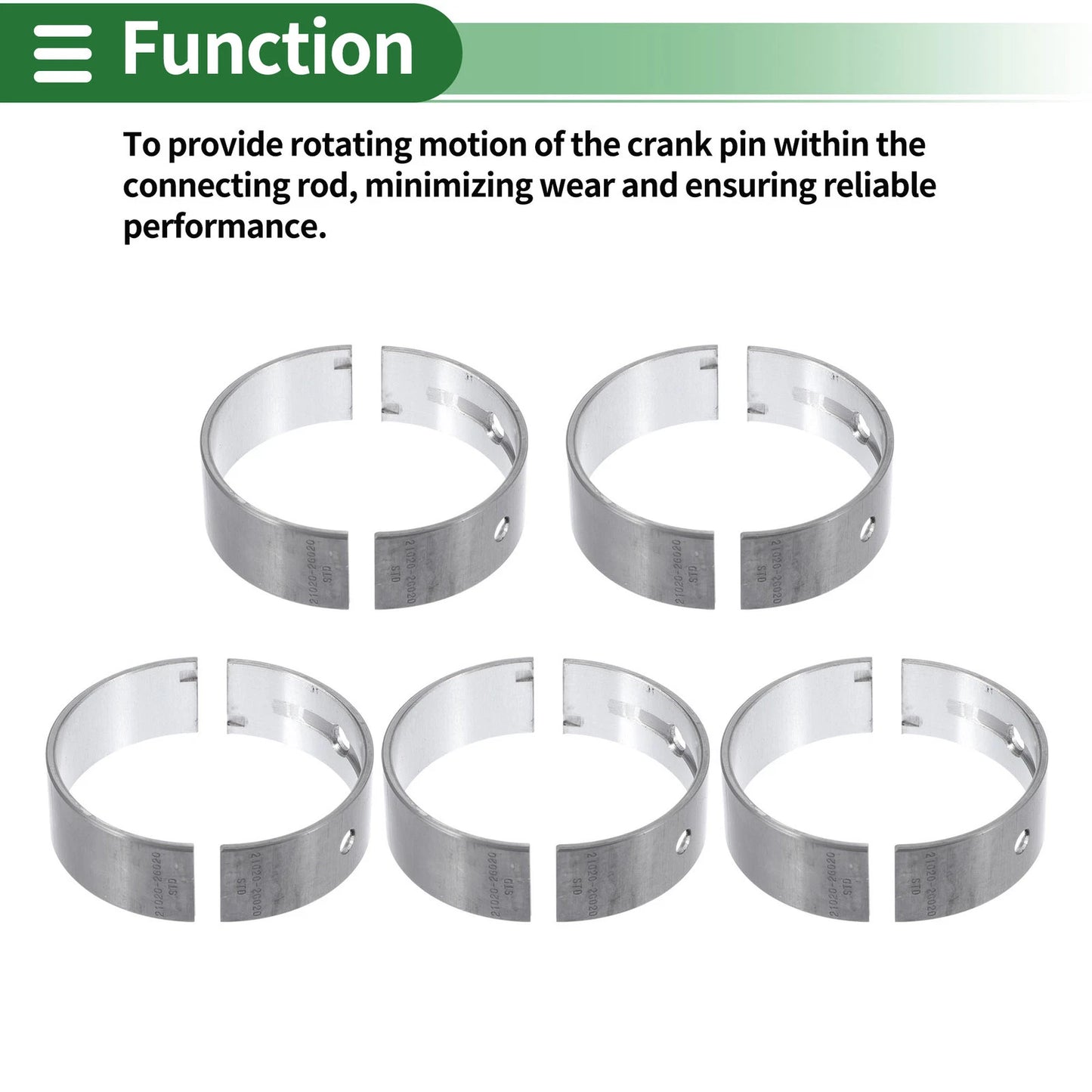 Main Bearing Set for Hyundai Tucson (2010-2015)