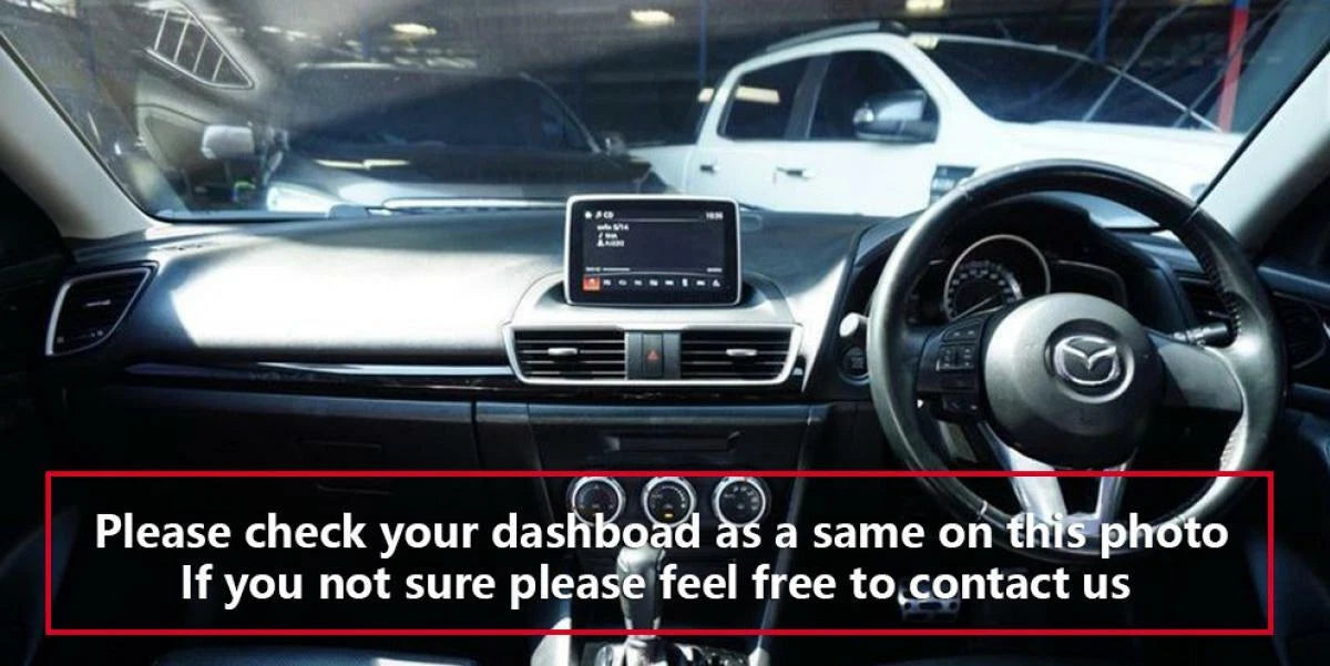 Dashboard Mat Cover for Mazda3 M3 (Gen 3) (2014-2018)