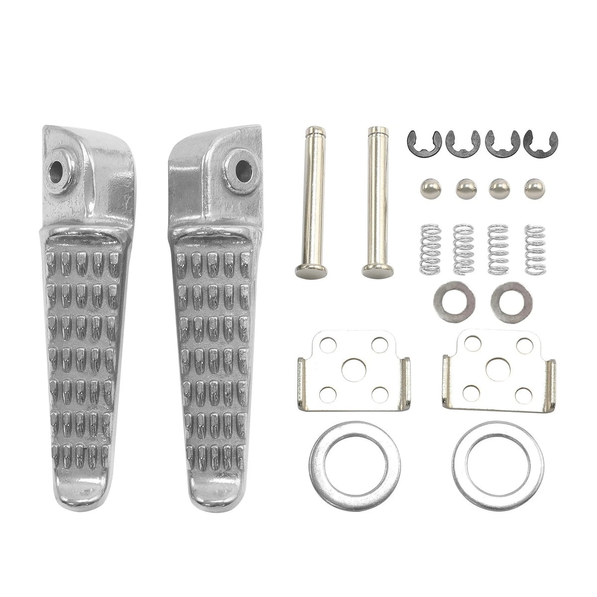 2x Footpegs Driver & Passenger for Kawasaki Ninja 400 Z400 (2018-2024)