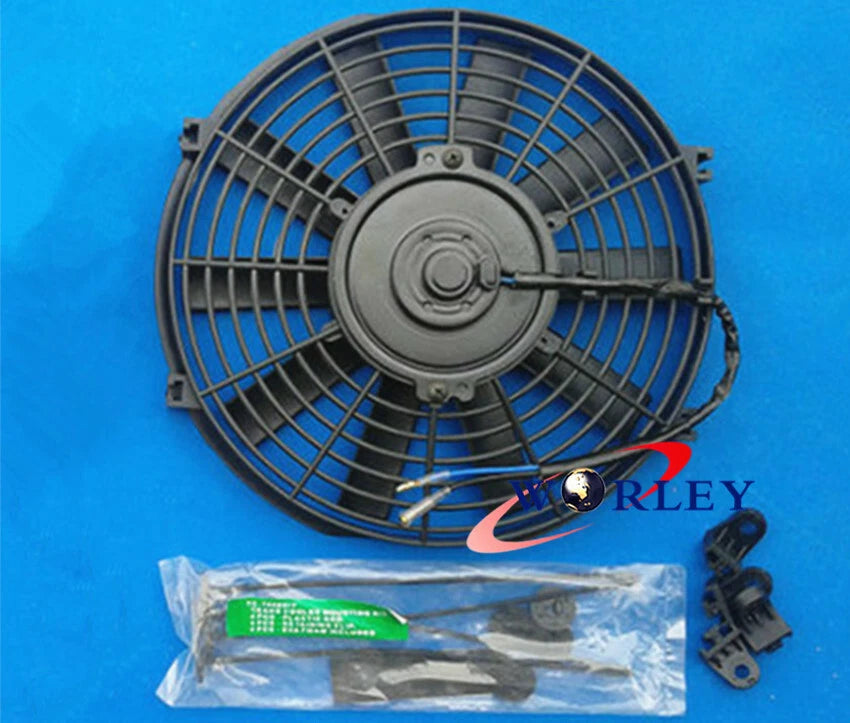 56mm Aluminum Radiator & Fan for Chevy Corvette 350 V8 (1955-1960)