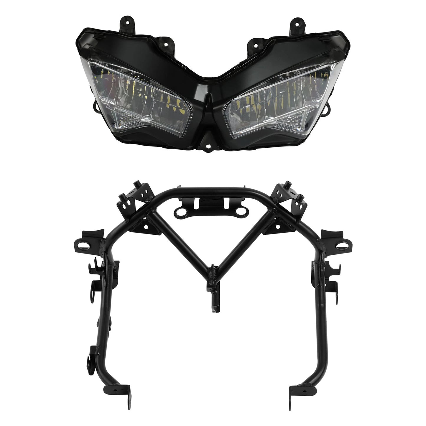 LED Headlight Assembly Bracket for Kawasaki Ninja 650 (2020-2025)
