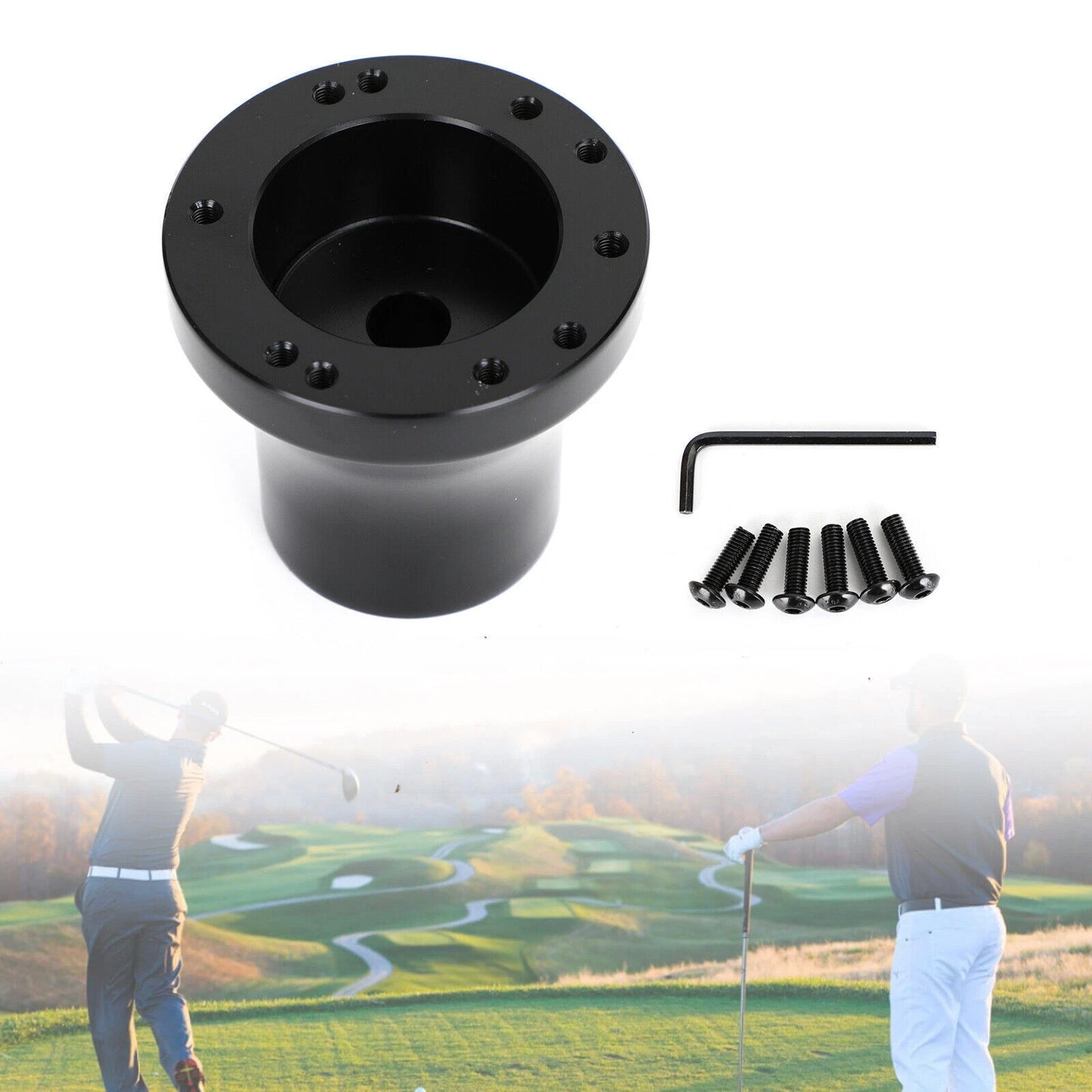 Aluminum Steering Wheel for Club Car Precedent (2004-2023)