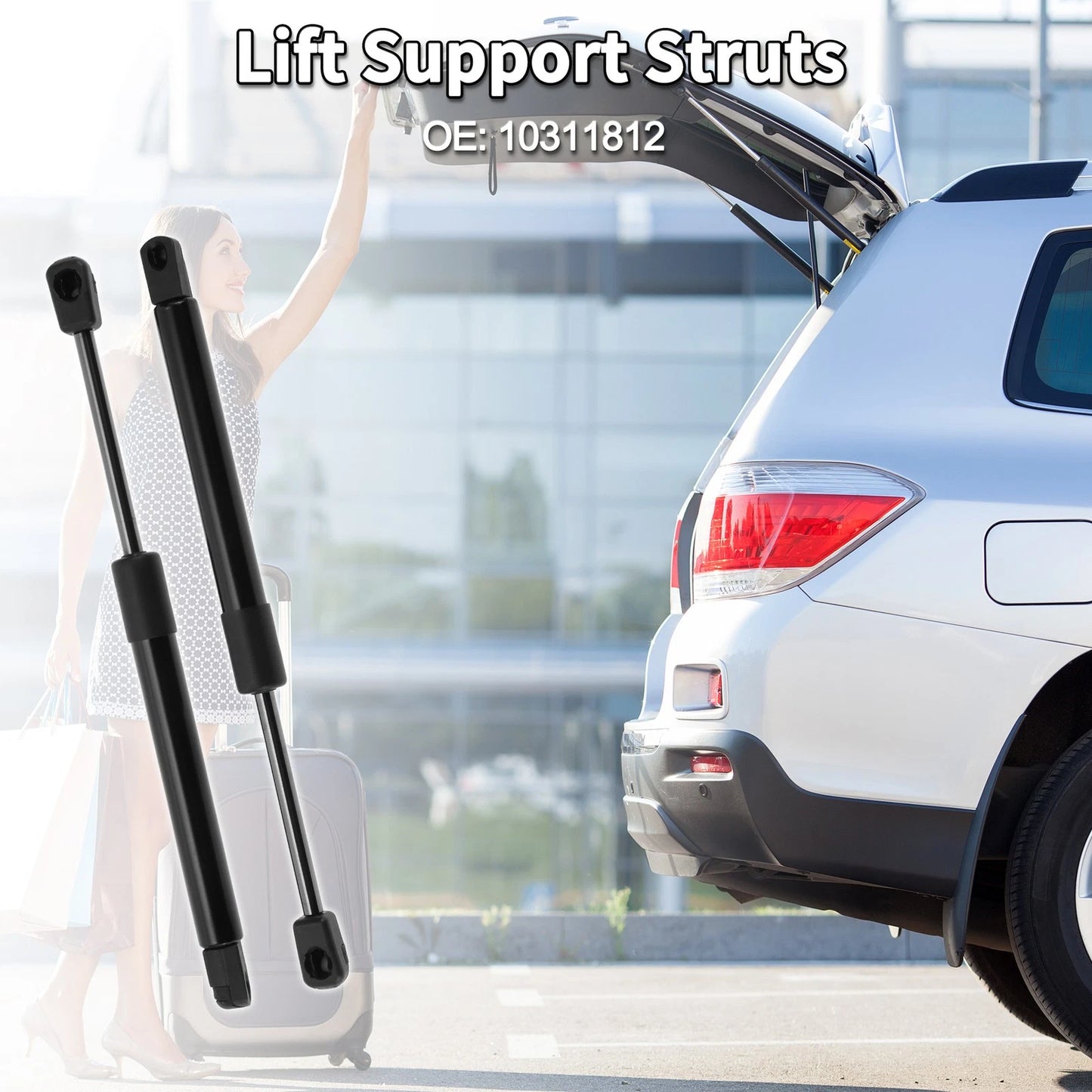 Rear Hatch Lift Supports Struts for Chevrolet Impala (2000-2005)